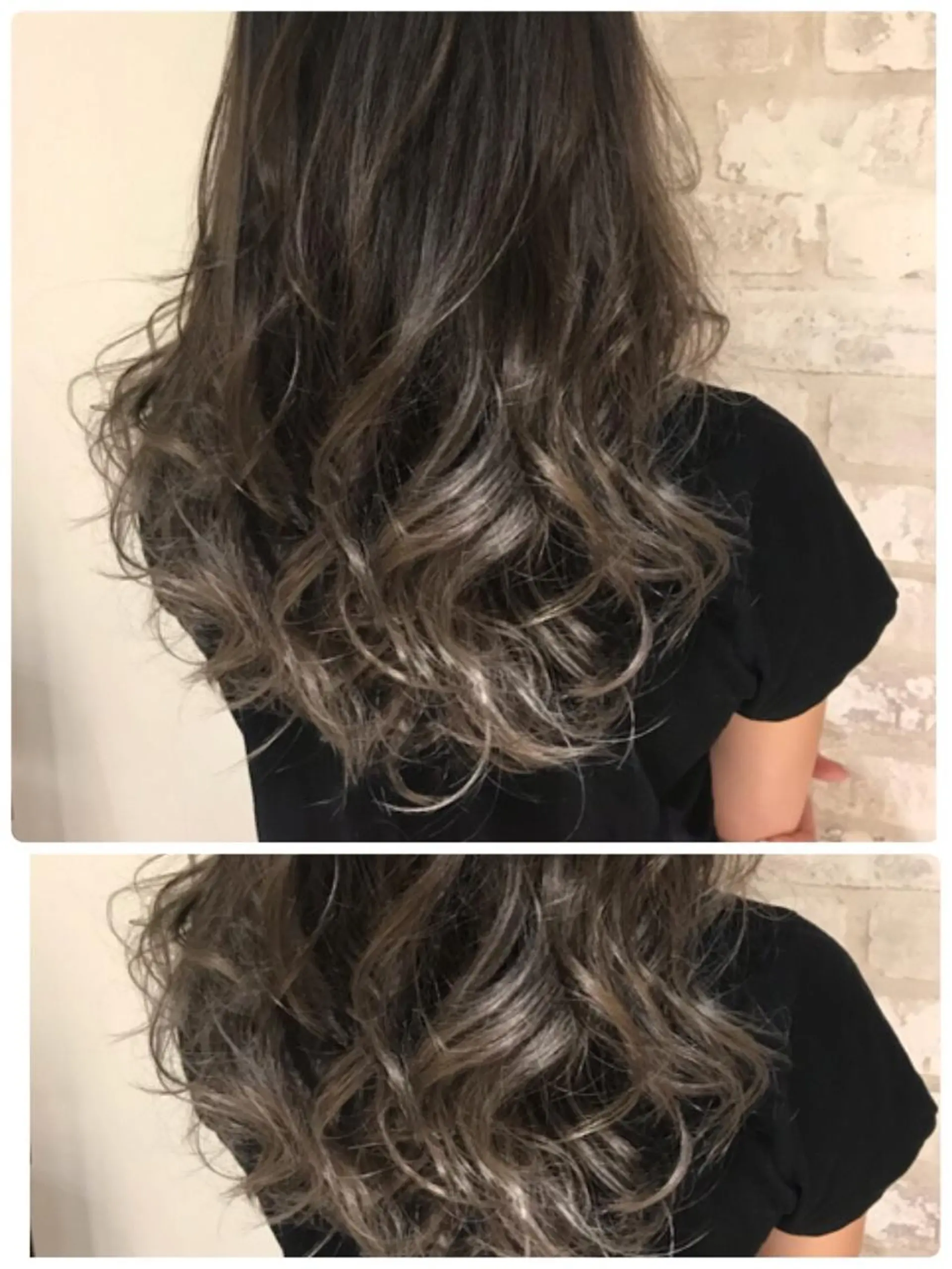 ロング カラー ブリーチ グラデーションカラー grow恵比寿【グロウ】髪質改善/ハイライト/ブリーチ/レイヤーカット所属・奥野 貴史　代表　レイヤーのヘアスタイル