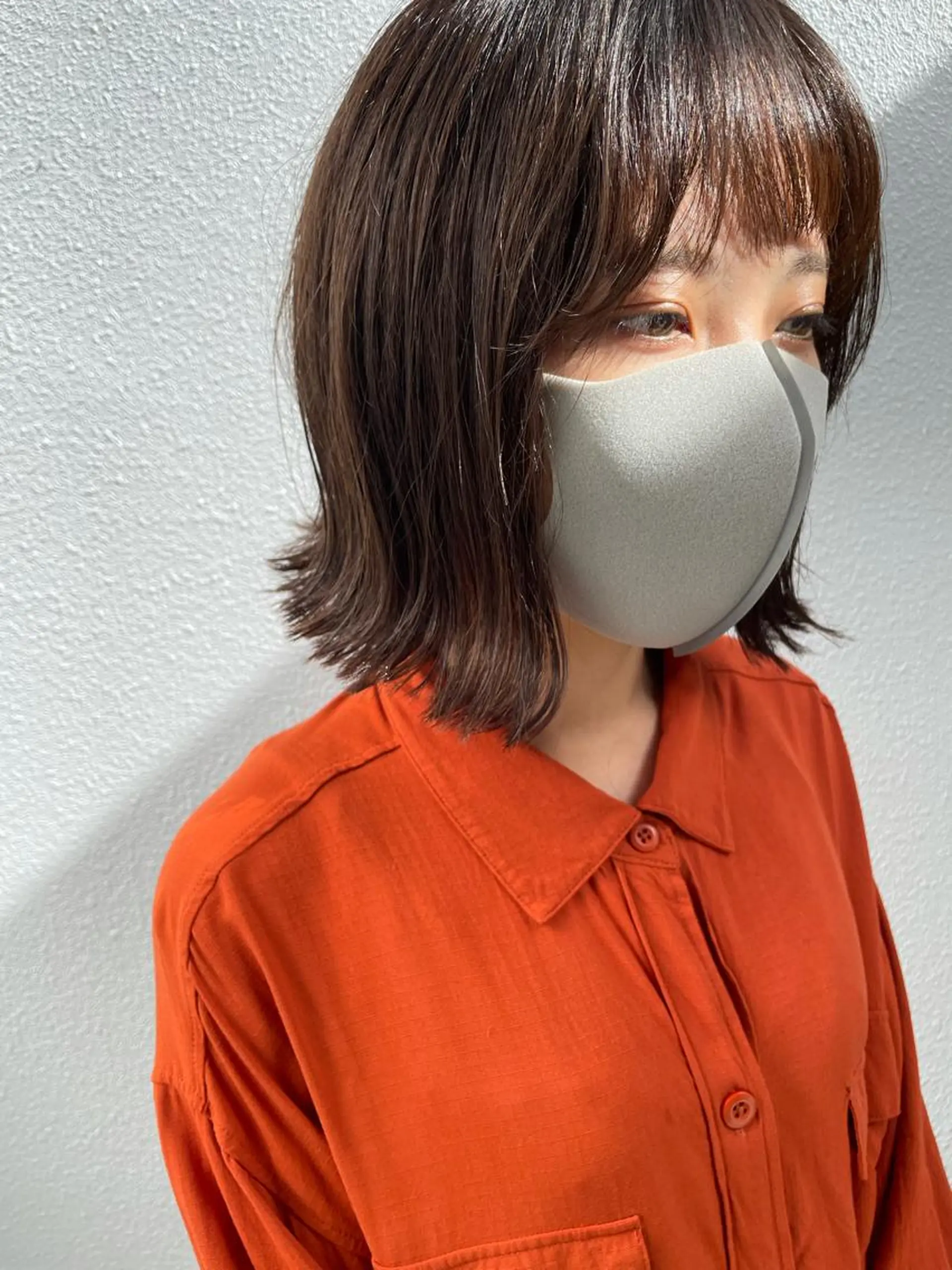 ミディアム カット ヘアカラー トリートメント C’LD hair  produce /シールドヘア所属・モテ髪/ボブ/ショー ト/アダチフウトのヘアスタイル