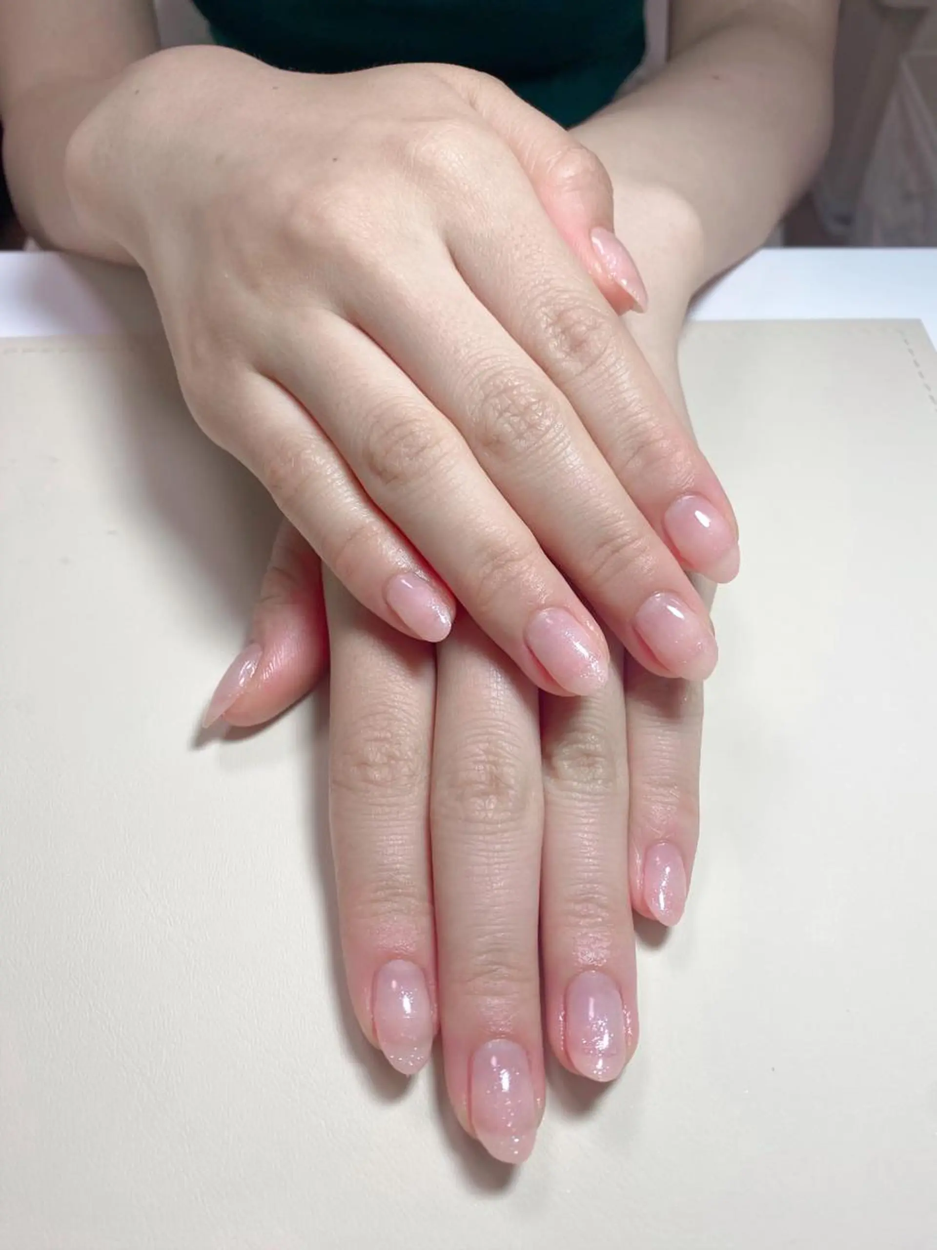 ネイル ラメ(グリッター) ハンドネイル Nail Salon K 🧸美爪育成のネイルデザイン