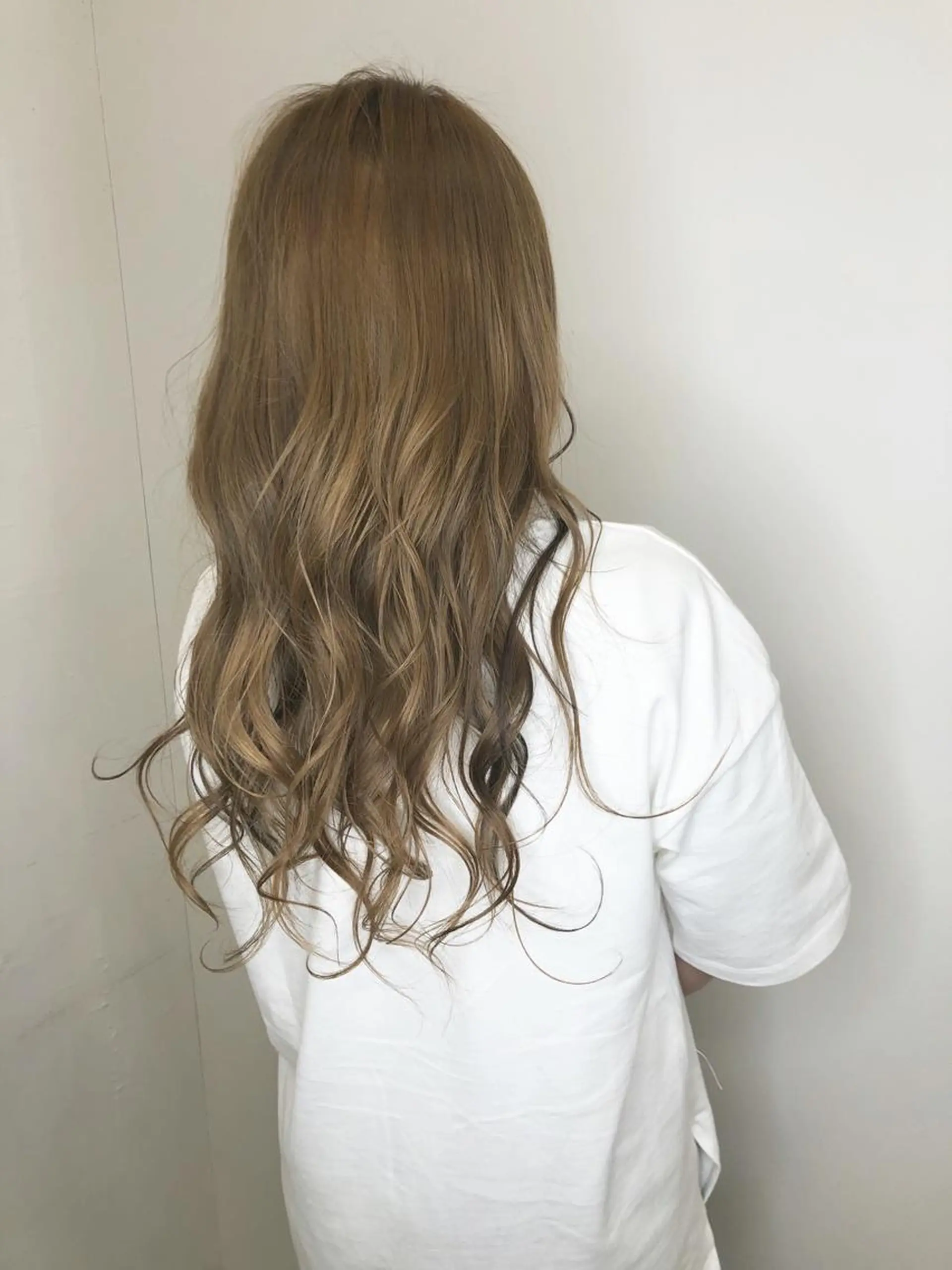 ロング レイヤー×縮毛矯正 深見 拓のヘアスタイル