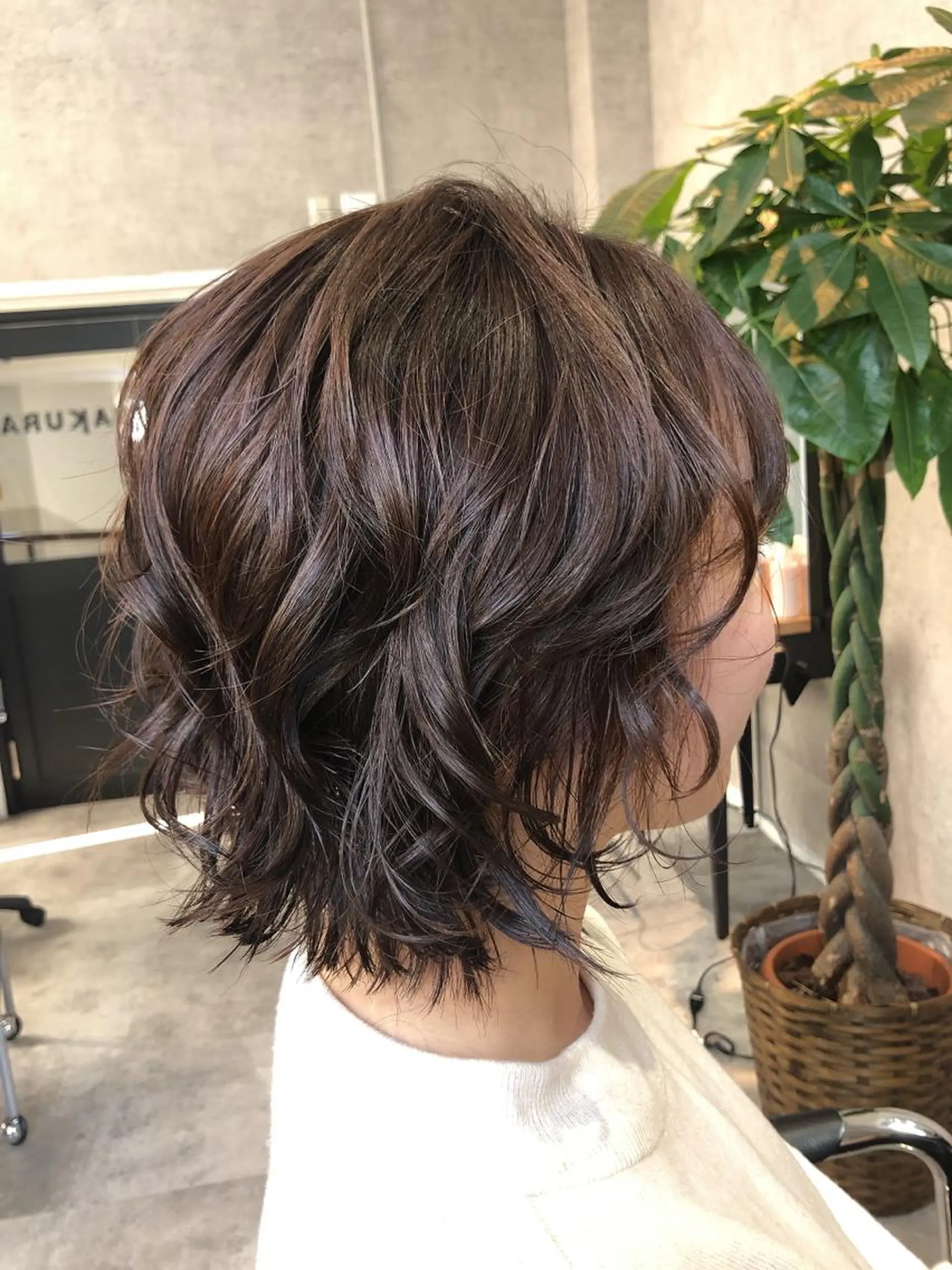 ショート カラー ヘアカラー トリートメント SAKURA所属・鹿取 三紗子のヘアスタイル