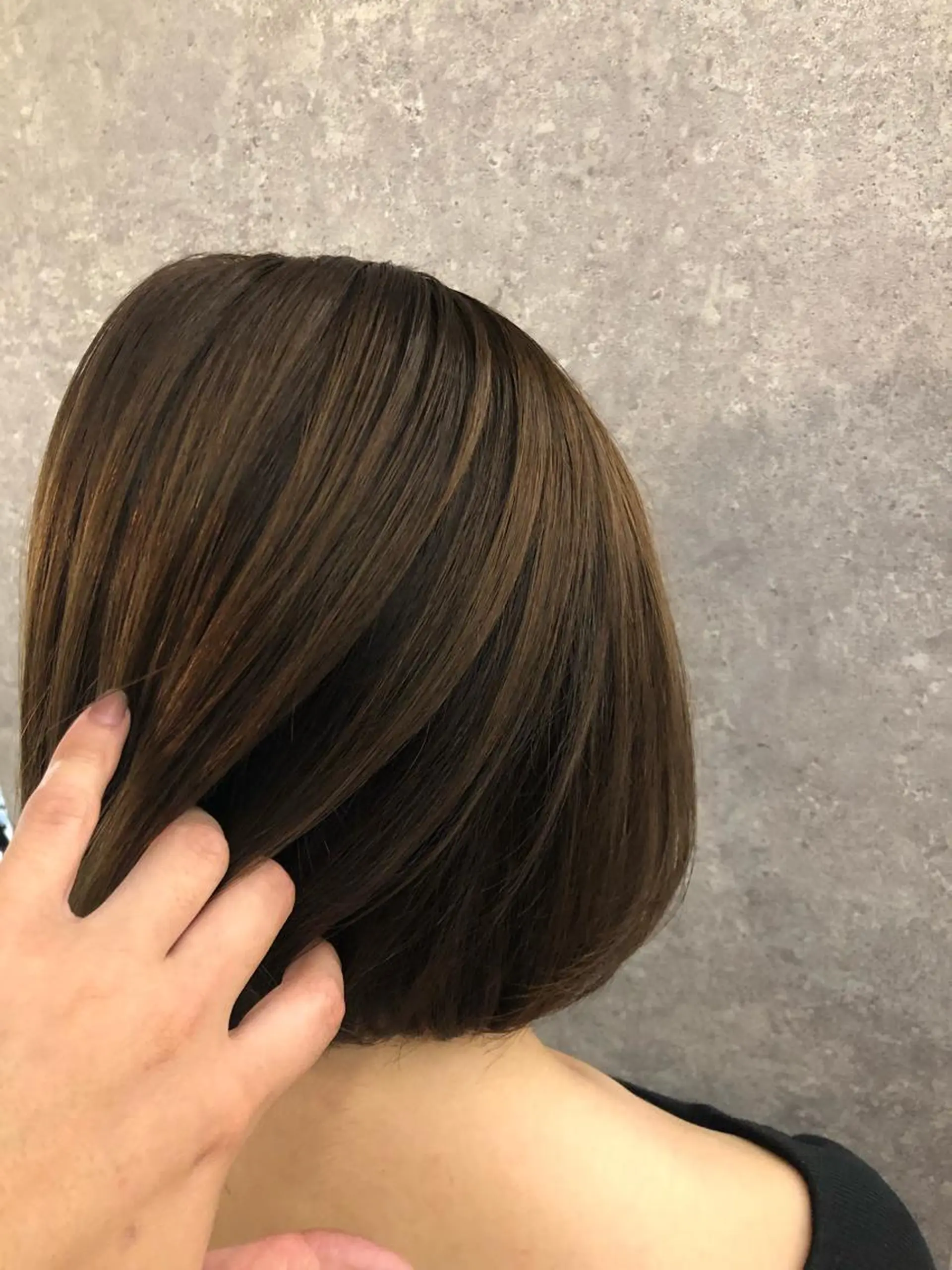 ミディアム 髪質改善縮毛矯正 リピートNo.1米倉のヘアスタイル