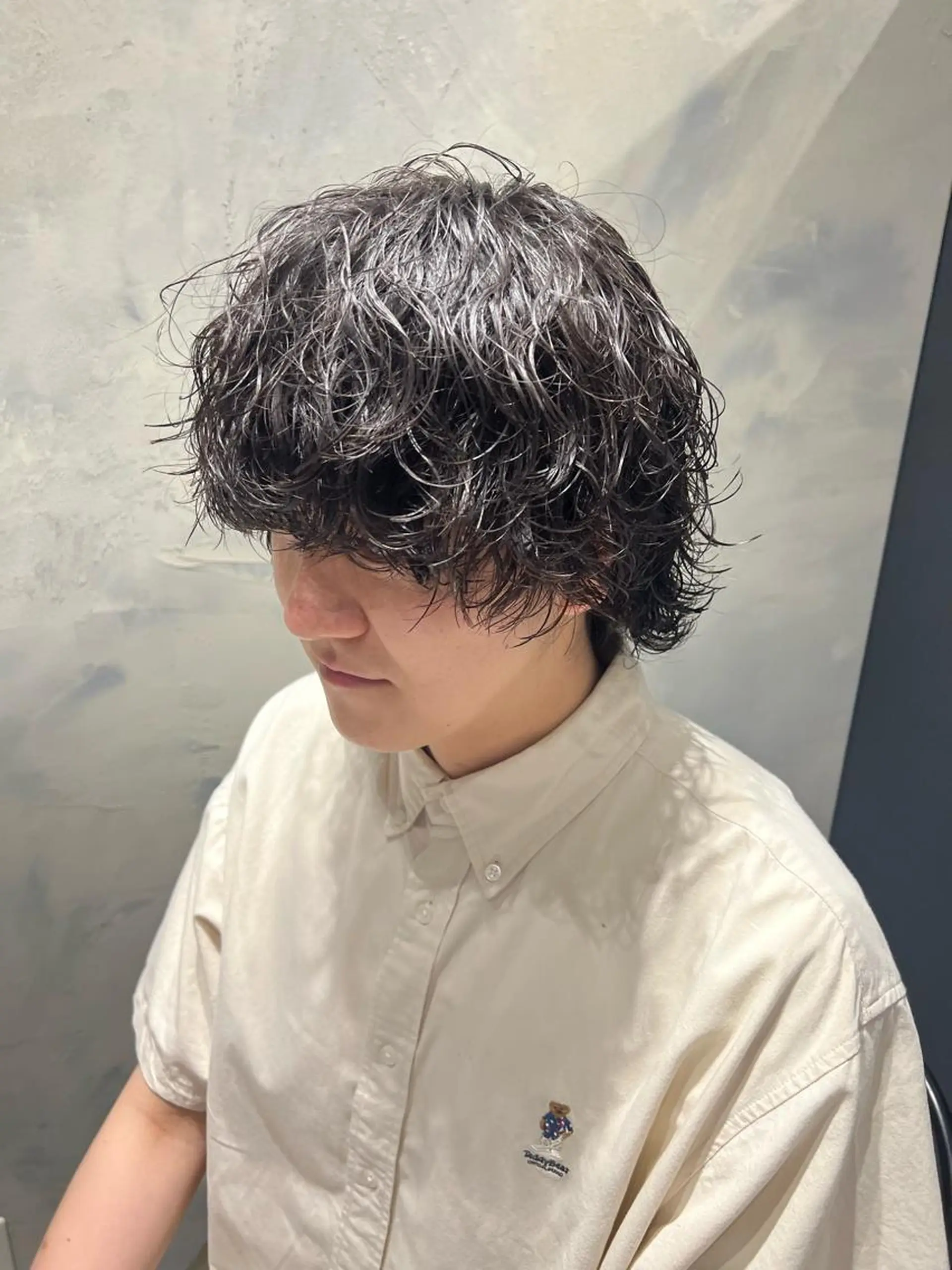 ショート カット パーマ バレイヤージュ職人 🔥代表YU-SHIのヘアスタイル