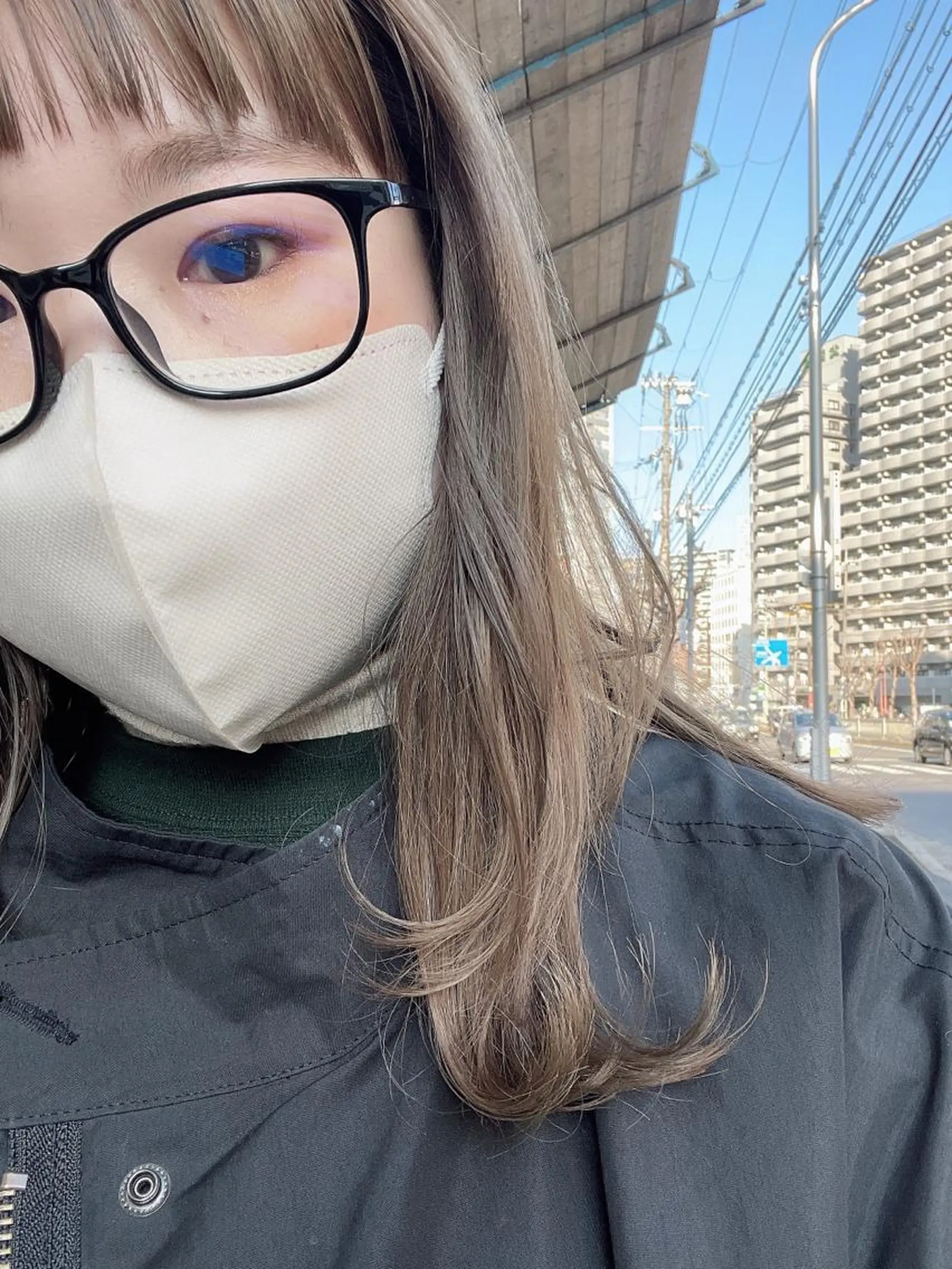 ミディアム くびれヘア 似合わせカット 小顔カット カラー得意【梅田】 瀧本友梨乃のヘアスタイル