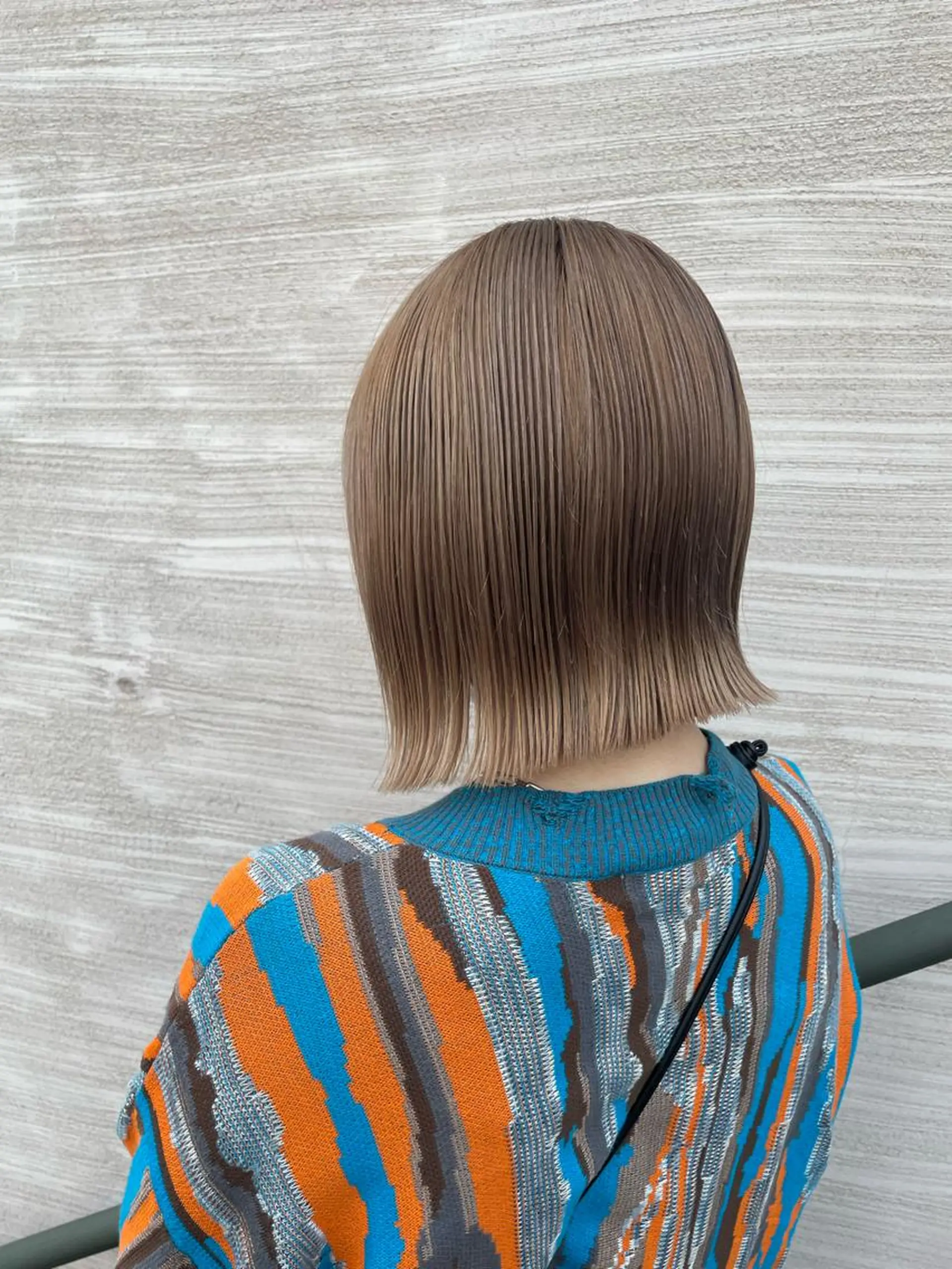 ミディアム アッシュ 韓国風カラー ボブ 髪質改善 韓国風ヘア ヘアカラー 韓国風/オシャレ /縮毛矯正/滝口琴未のヘアスタイル