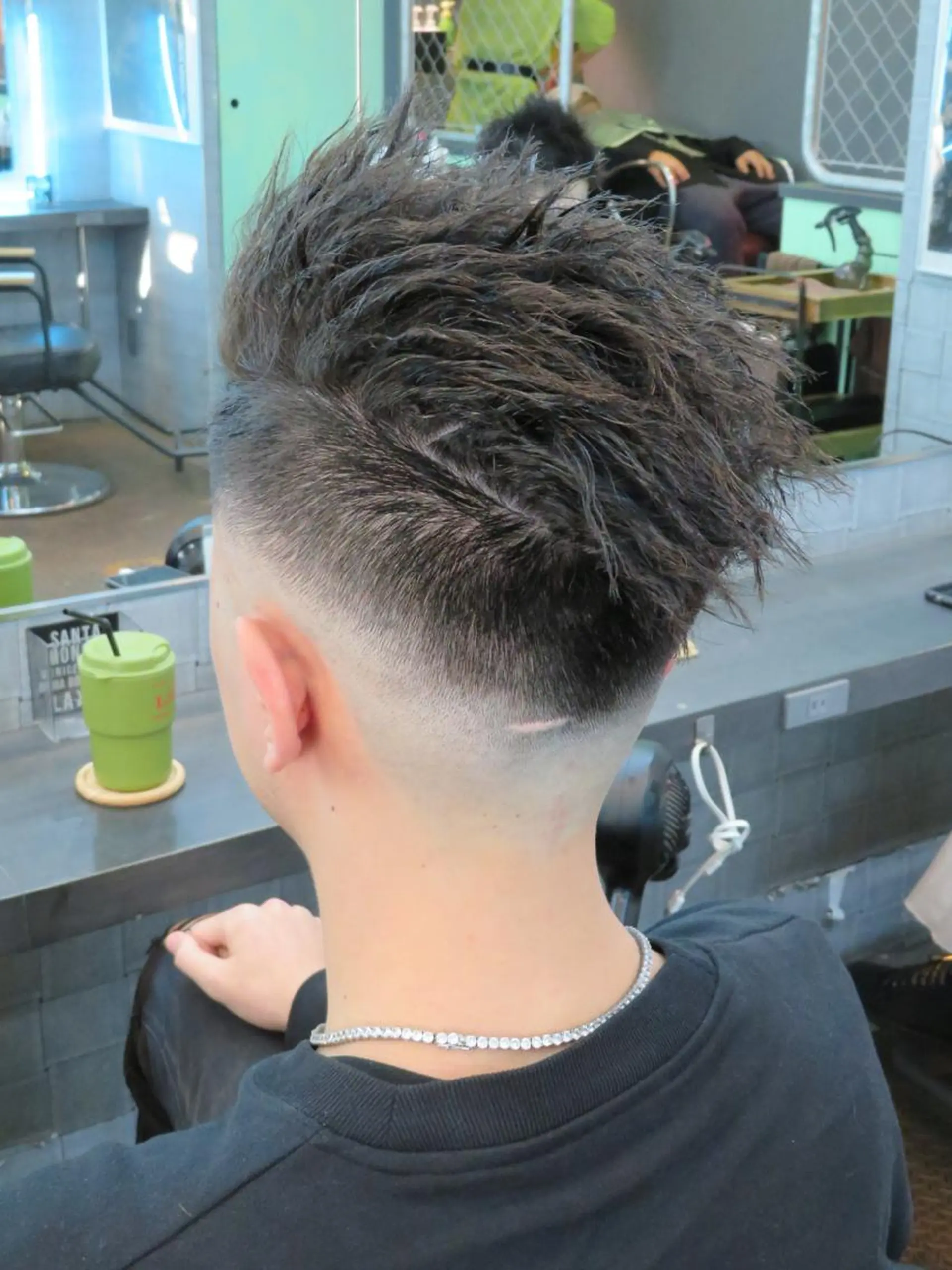 パーマ メンズ Le'a所属・渋谷/フェード/ 國分 翔のヘアスタイル