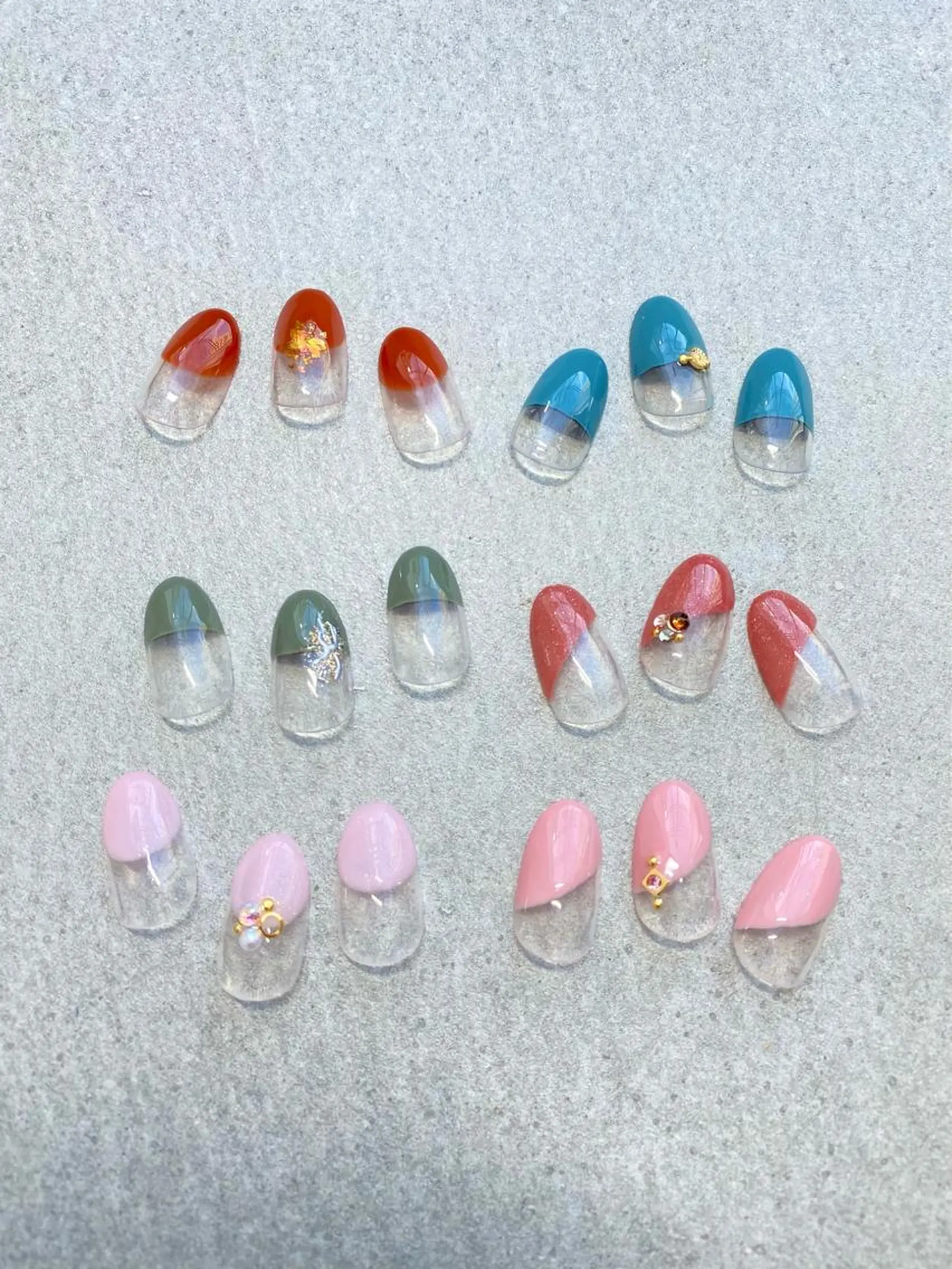 ネイル フレンチネイル ハンドネイル フジタ エリカのネイルデザイン