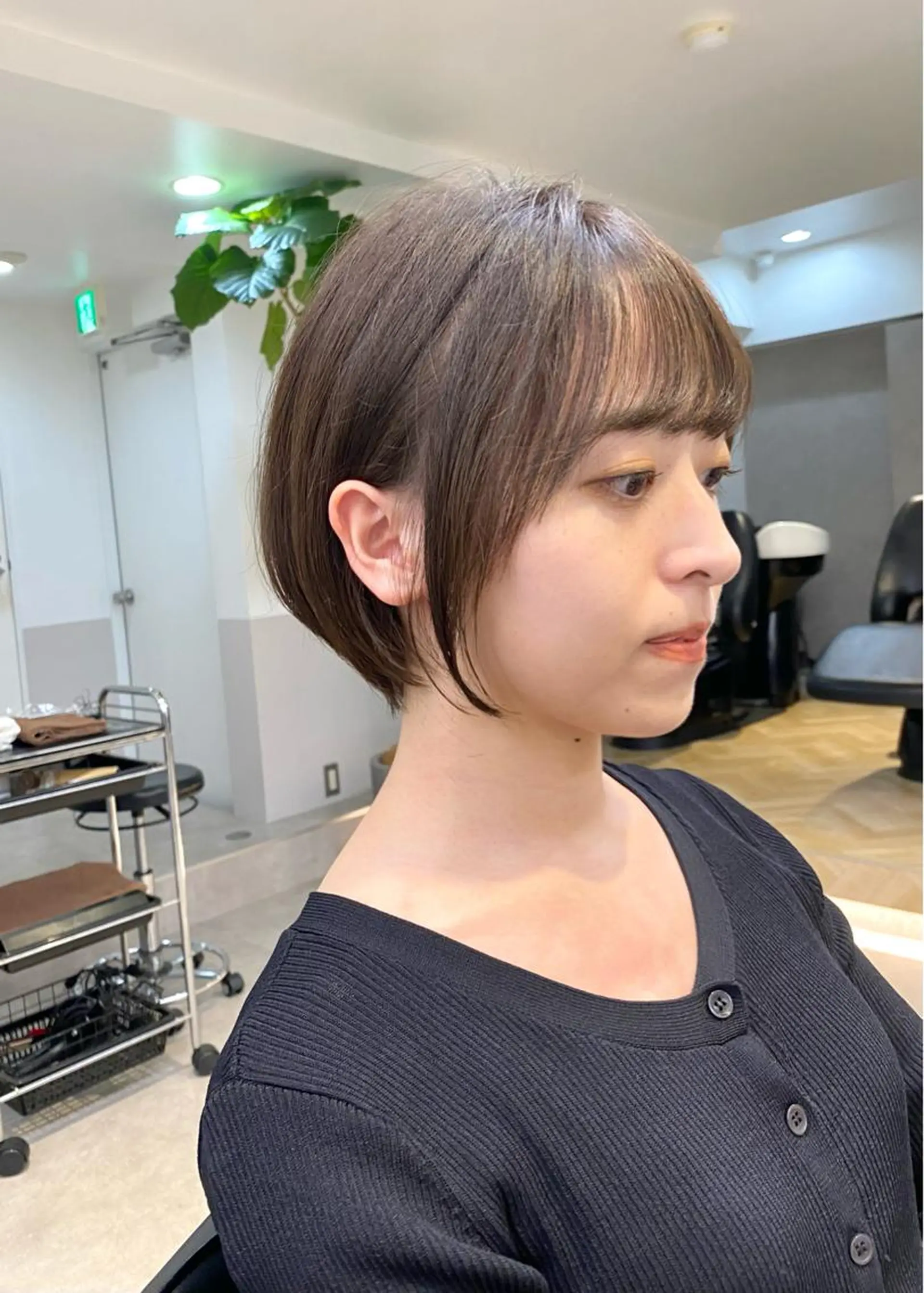 ショート 会田 渡夢のヘアスタイル
