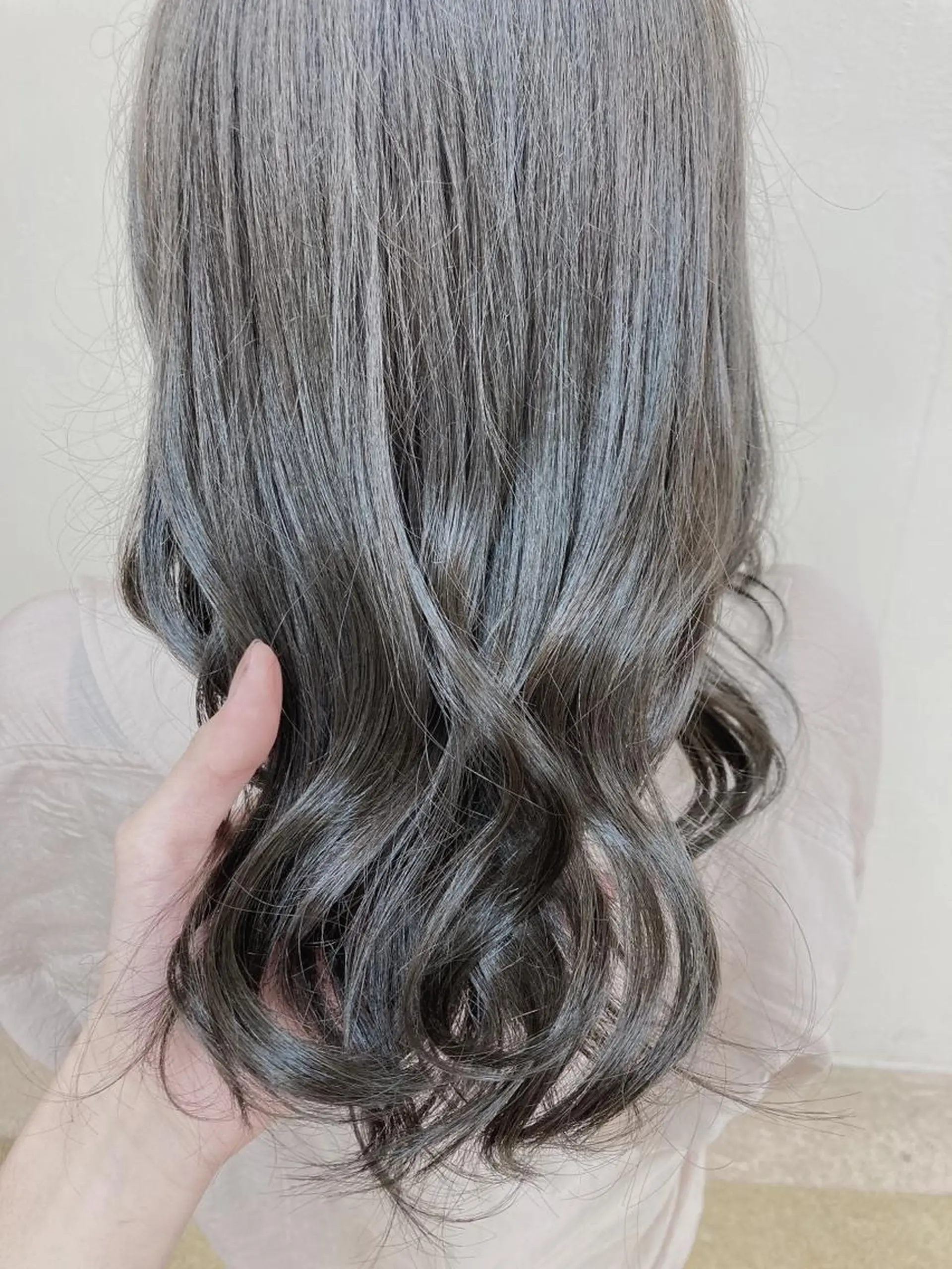 セミロング 💍大人デザイン /ハイトーン♡リクトのヘアスタイル