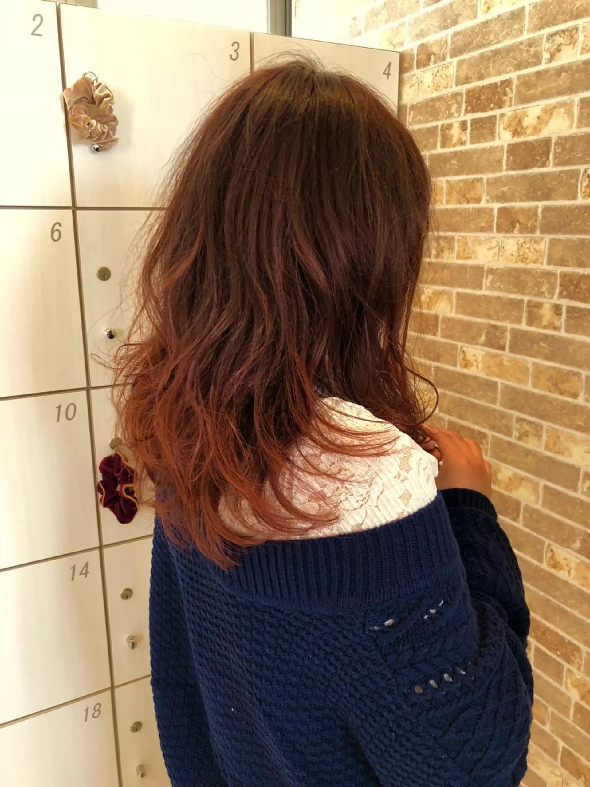 ロング 福元 保雄のヘアスタイル