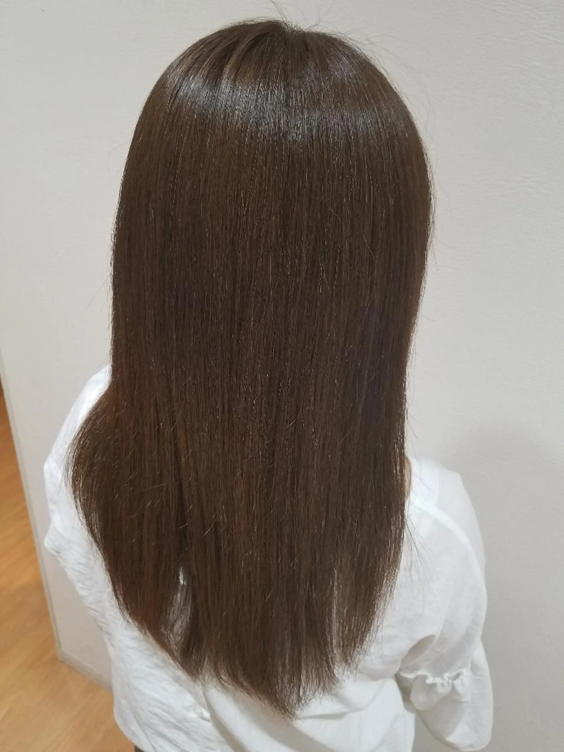 ミディアム カラー パーマ ストレートパーマ 髪質改善/ハイライト 小林秀樹のヘアスタイル