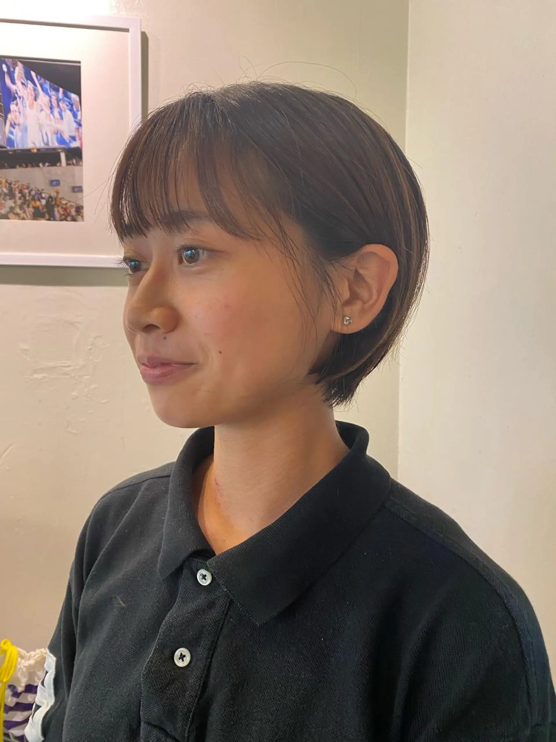 ショート カット les baladins du miroir所属・🍃YURI 🍃のヘアスタイル