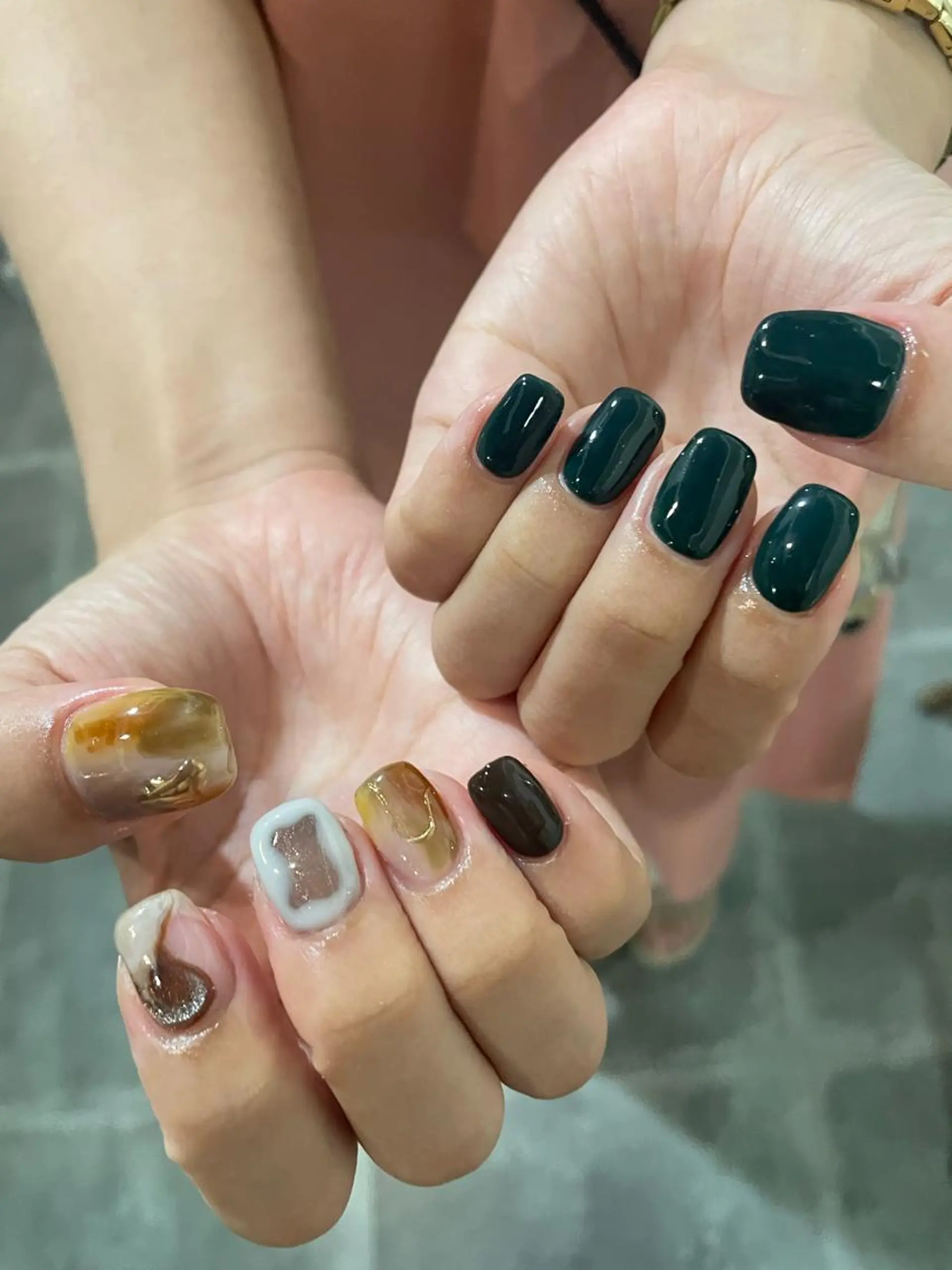 ネイル シンプルネイル SOL所属・SOL　nail イマナカのネイルデザイン