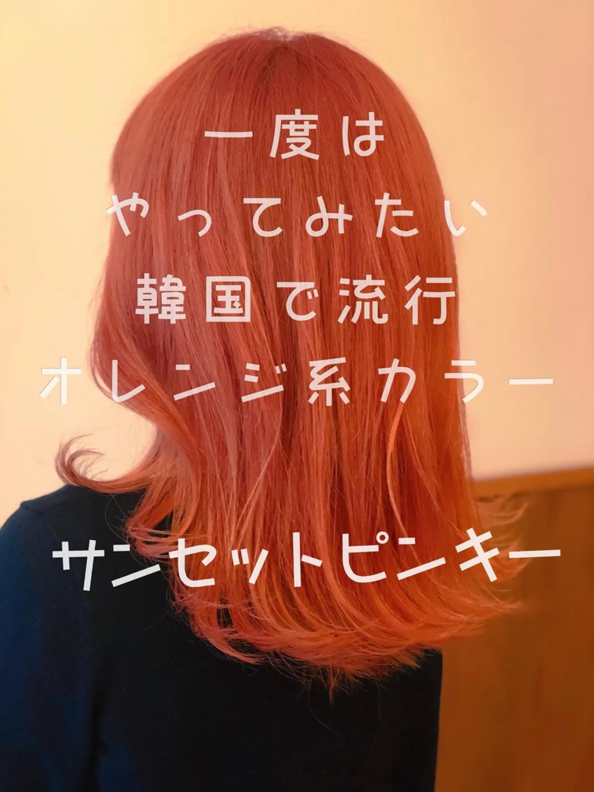 セミロング カラー ヘアアレンジ ✖️リーアキト LEEAKITO✖️のヘアスタイル