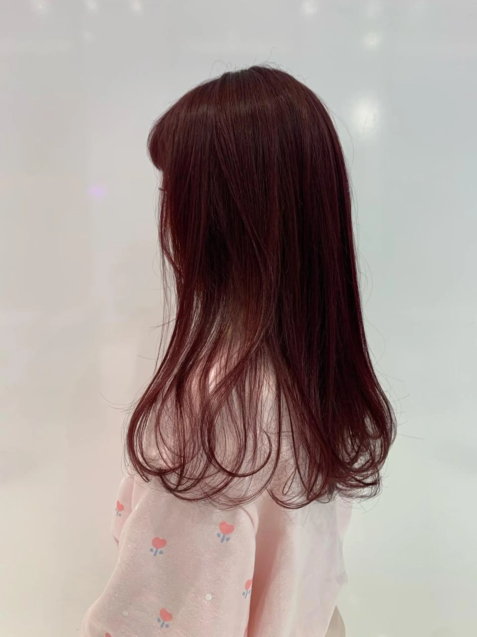 ロング カラー ハッシュカット/ハイ トーン/MANAMIのヘアスタイル