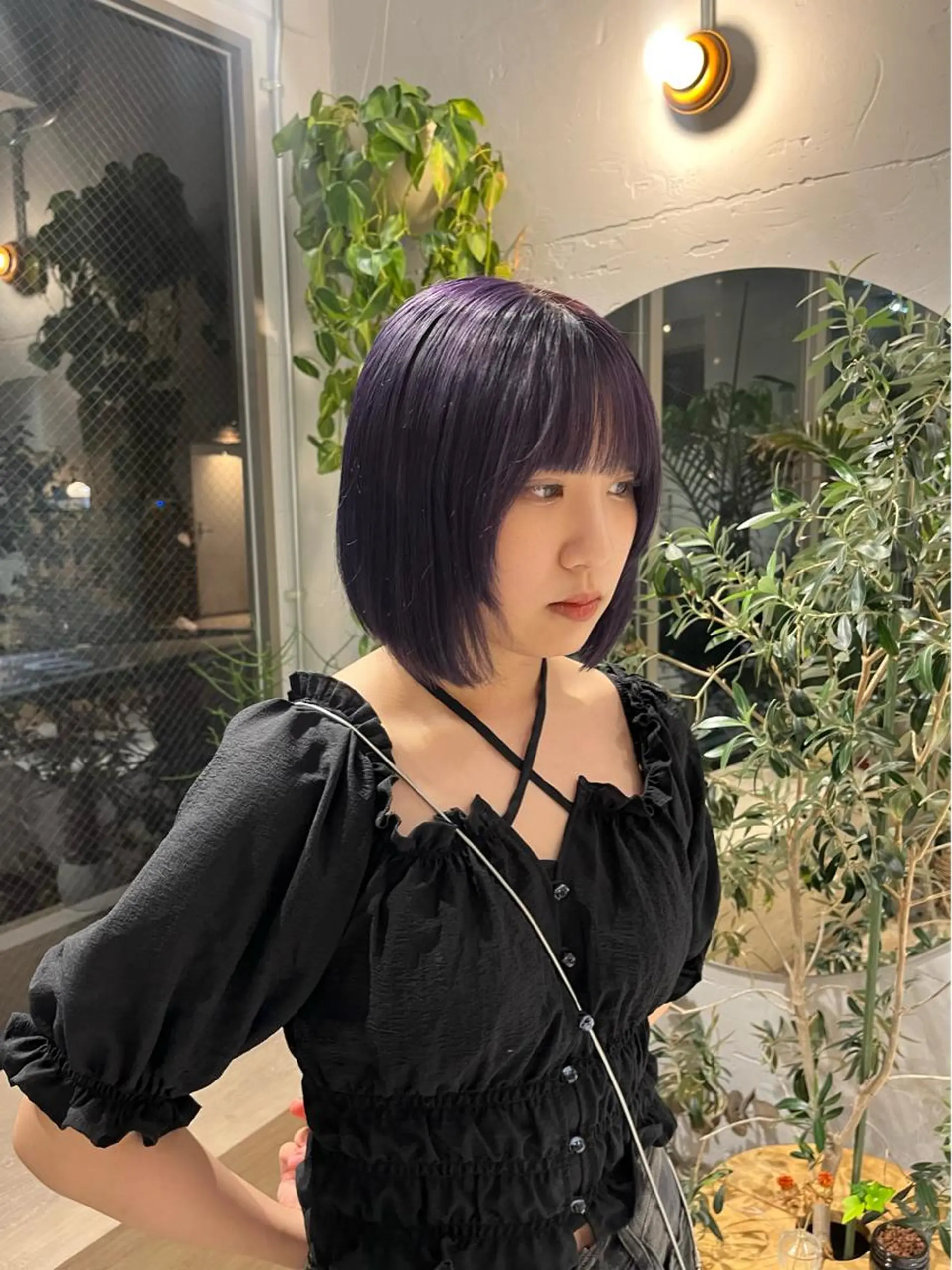 ショート カラー 🦖ミニボブ/ボブ /MOEKA🦕のヘアスタイル