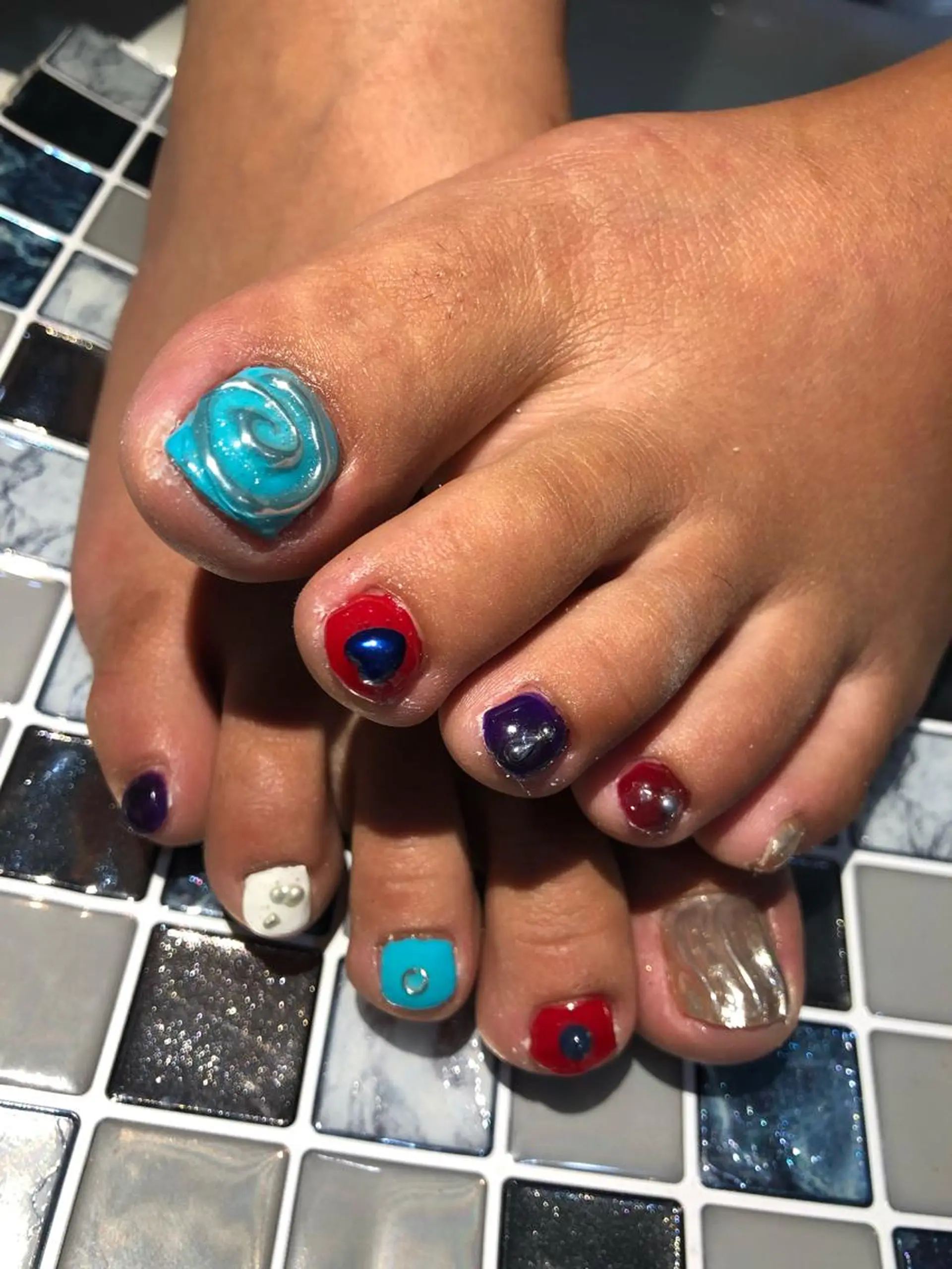 ネイル 🧸プルエクステ❤︎ ネイルKAO🧸のヘアスタイル