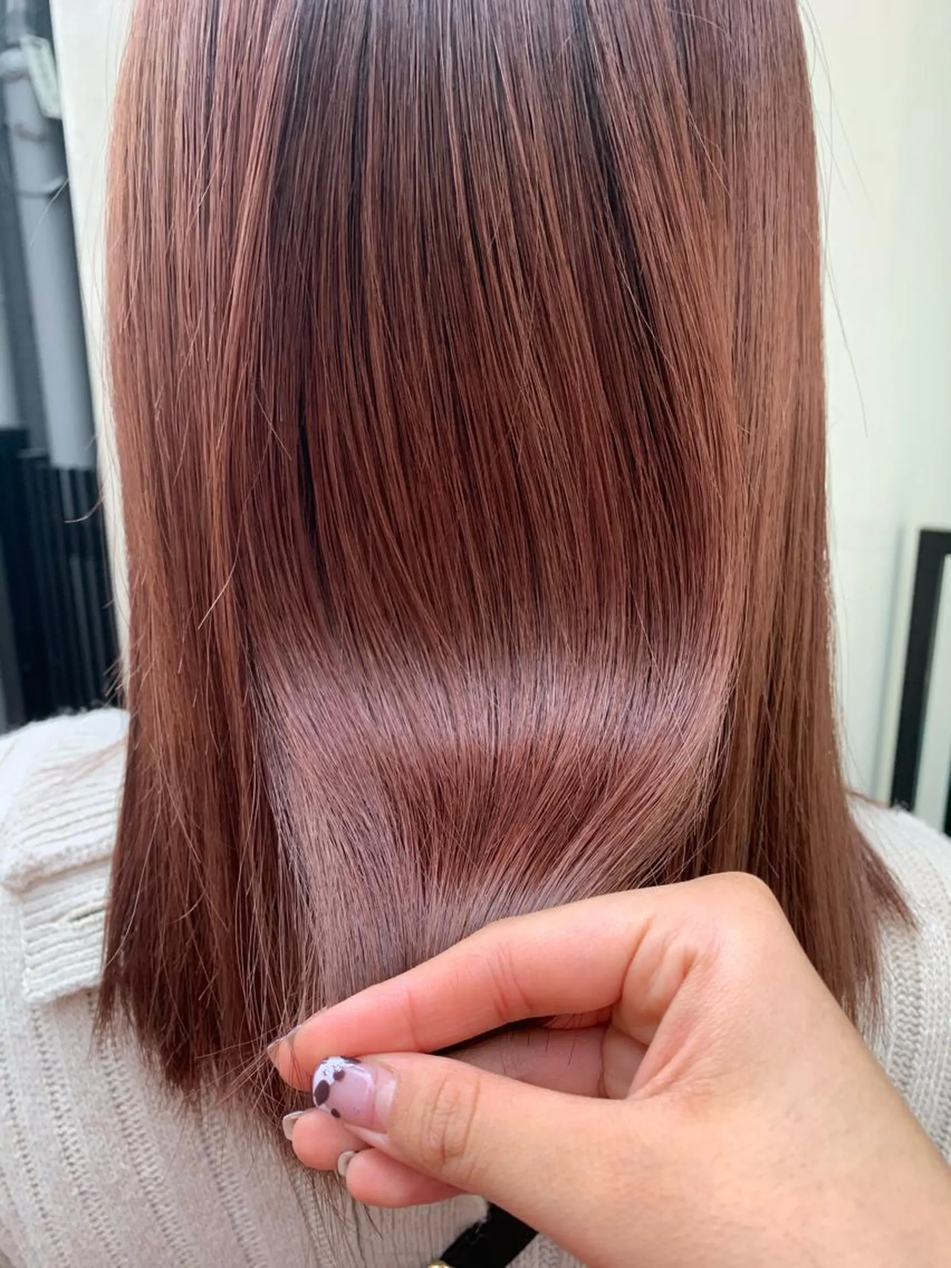 ミディアム カラー 髪質改善 トリートメント Kureha/ネイル トレンドヘアのヘアスタイル