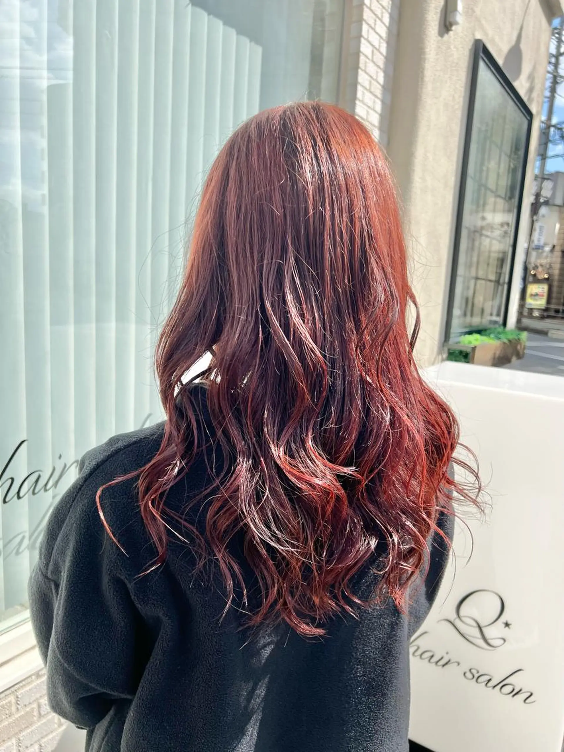 ロング hair salon   Q.所属・natsuki .のヘアスタイル