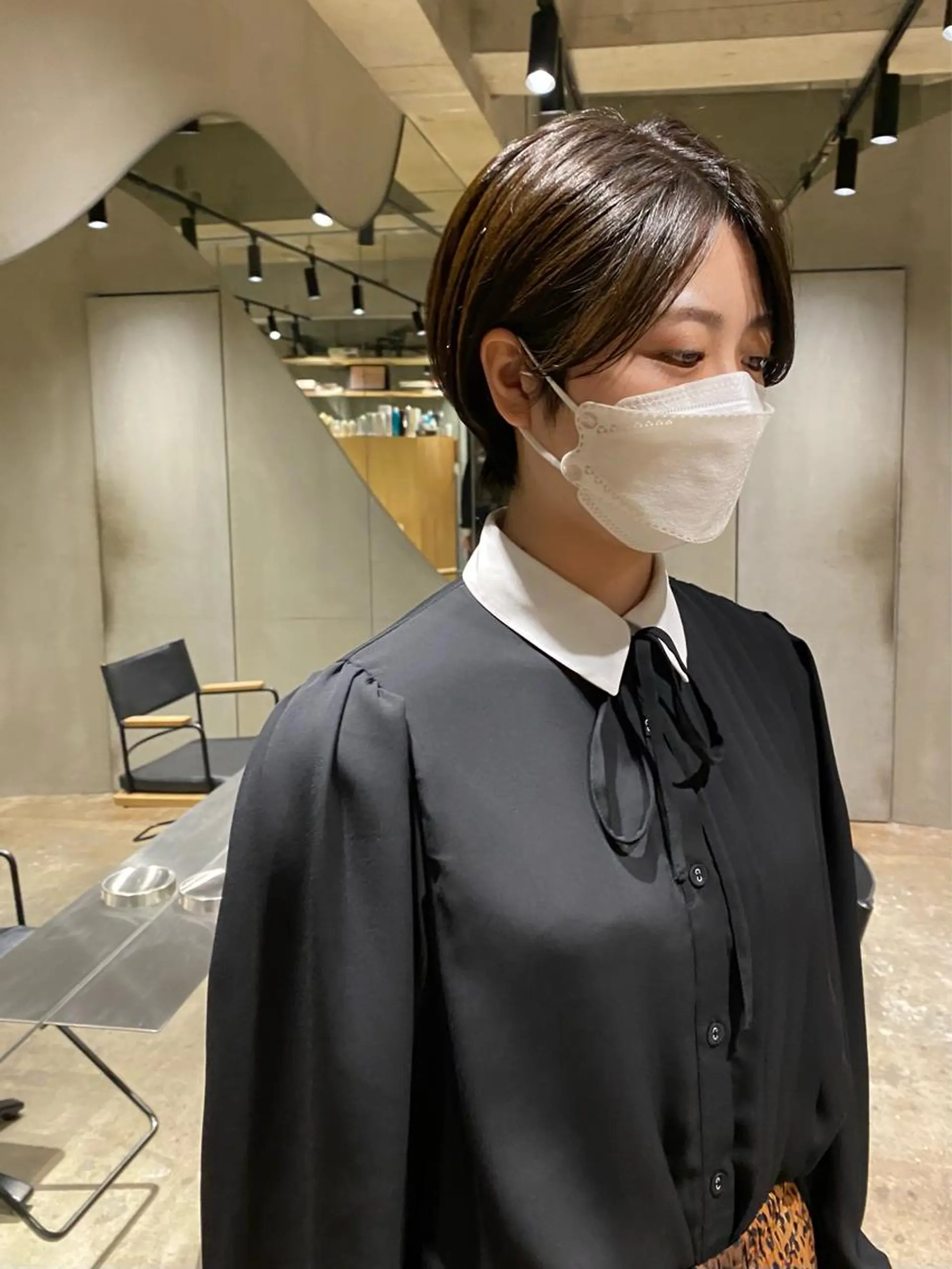 ショート カラー ショートボブ ボブ ショートヘア hemm,hemm.所属・ショート・ボブ MIKUのヘアスタイル