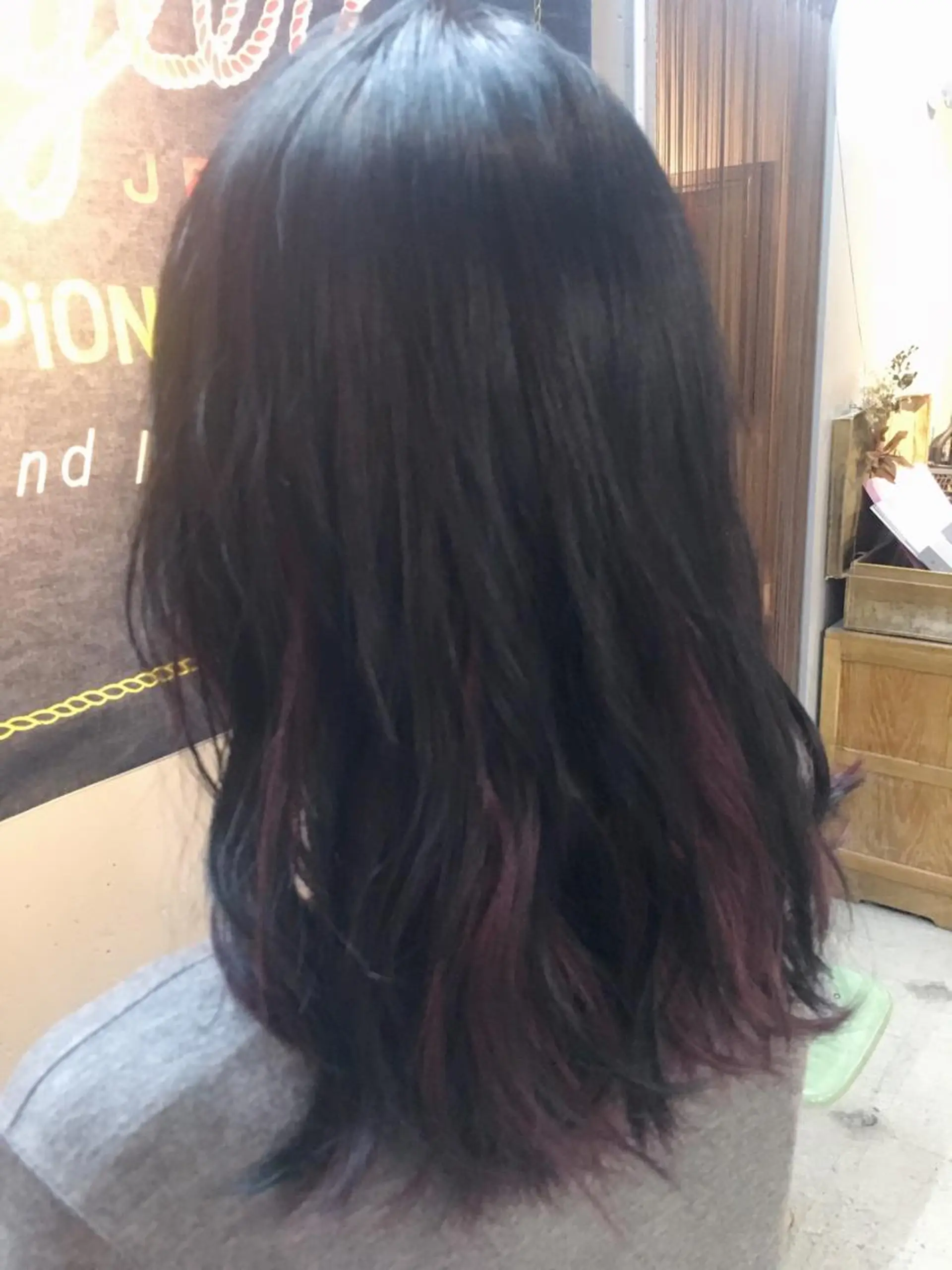 セミロング カラー ラベンダーカラー ピンクカラー ピンクラベンダー ヘアカラー トリートメント 代表 中島貴志のヘアスタイル