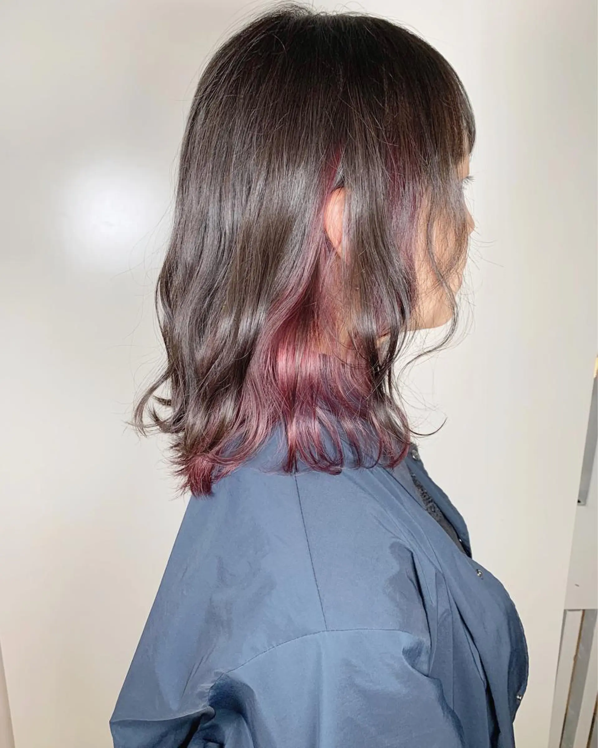 ミディアム カラー カット ヘアカラー トリートメント 樫原裕二 /柔らかいカラーのヘアスタイル