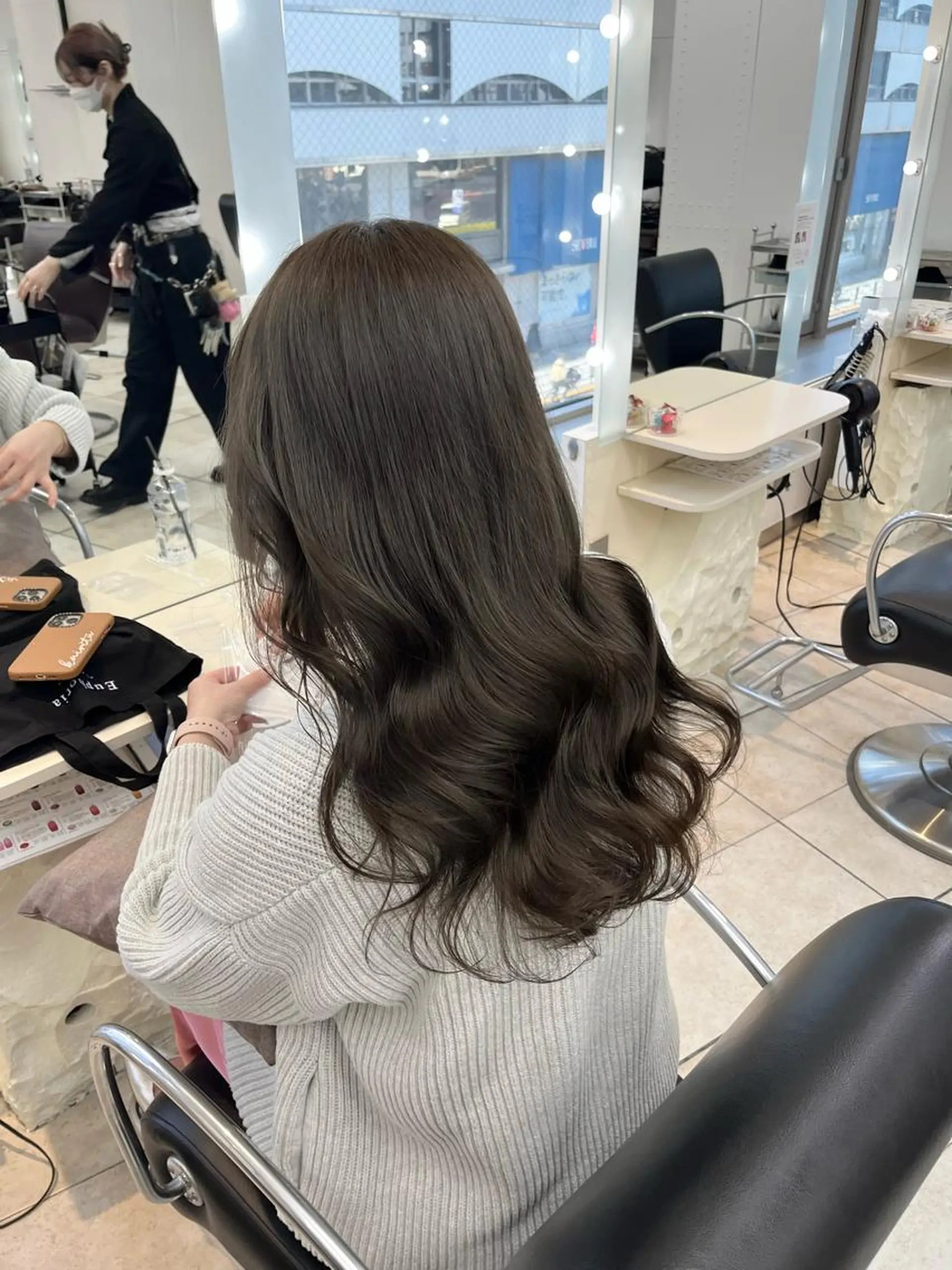 ロング 韓国レイヤー×モテ髪 /MITSUKI🤍のヘアスタイル