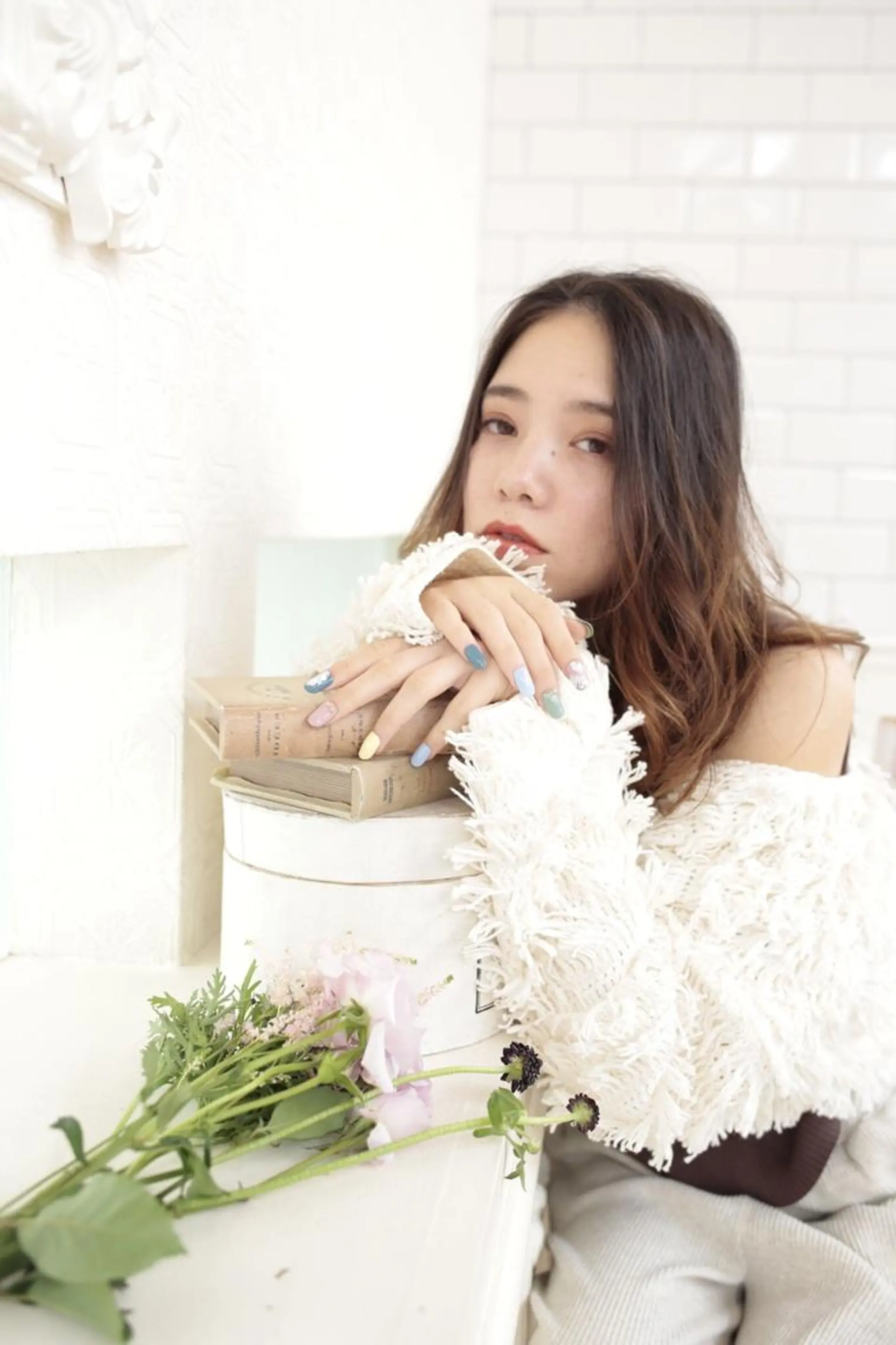 ミディアム 宮内 真乃のヘアスタイル