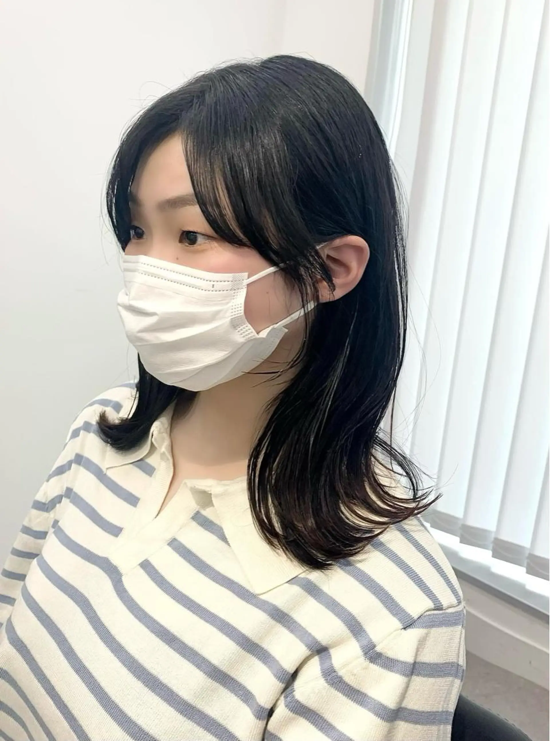 ミディアム カラー パーマ ヘアアレンジ メンズ キッズ ネイル マツエク・マツパ アイブロウ カット ヘアカラー 似合わせレイヤー 🌿JUNのヘアスタイル