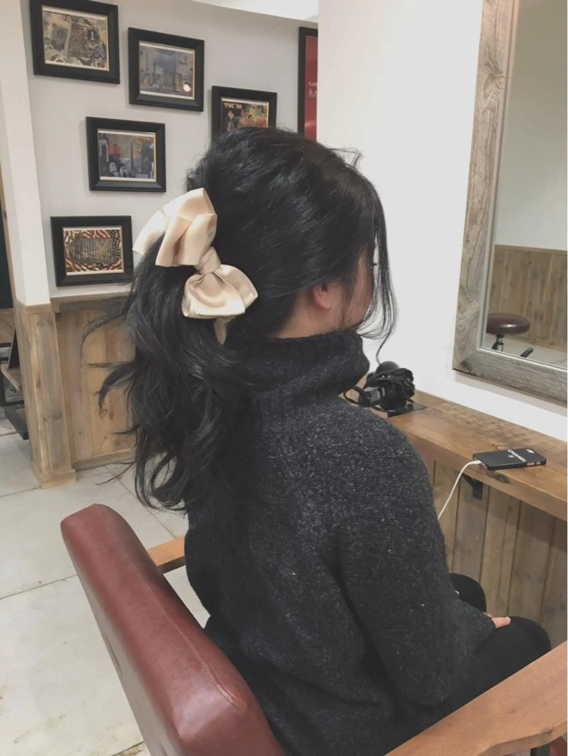 ロング カラー ヘアアレンジ 簡単アレンジ Oasis所属・🦋Oasis RINA 🦋のヘアスタイル