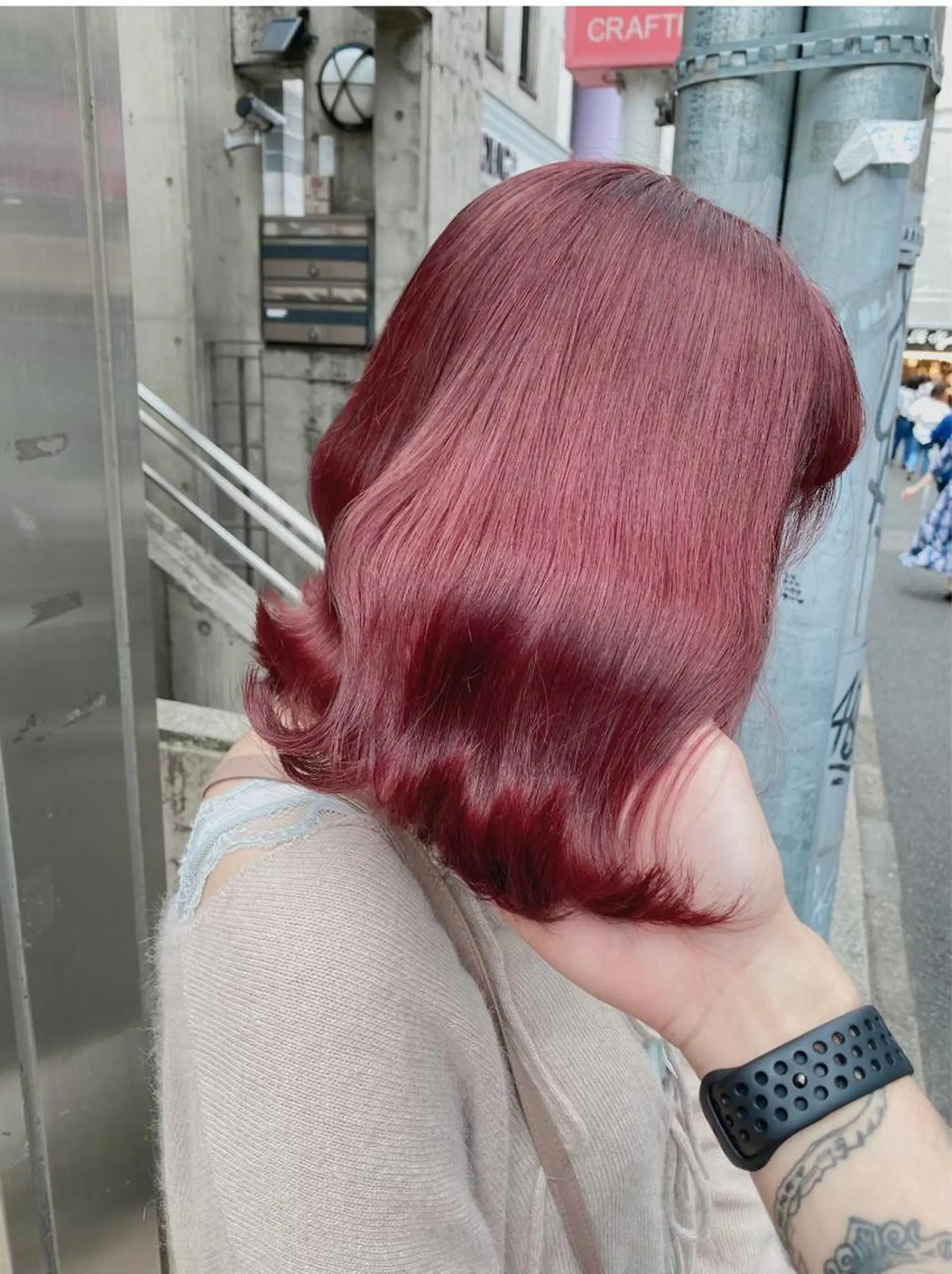 セミロング カラー🌈/カット /栄/misa👻のヘアスタイル