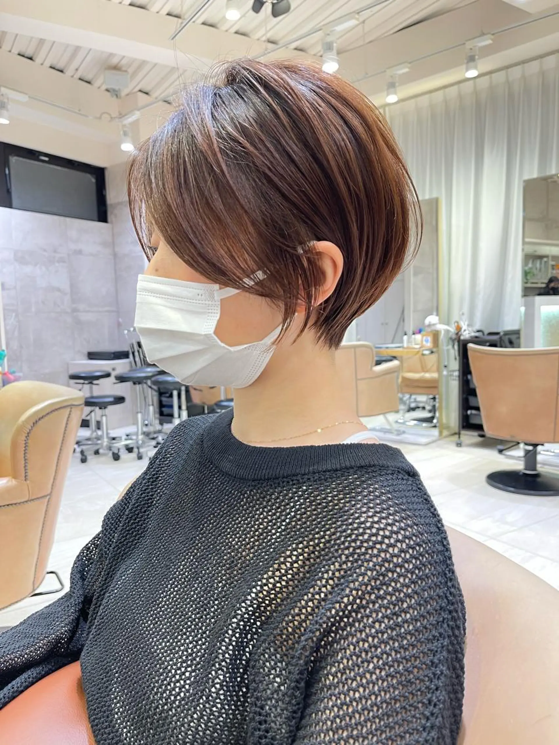 ショート くびれヘア ショートヘア grand表参道所属・西村 公孝のヘアスタイル