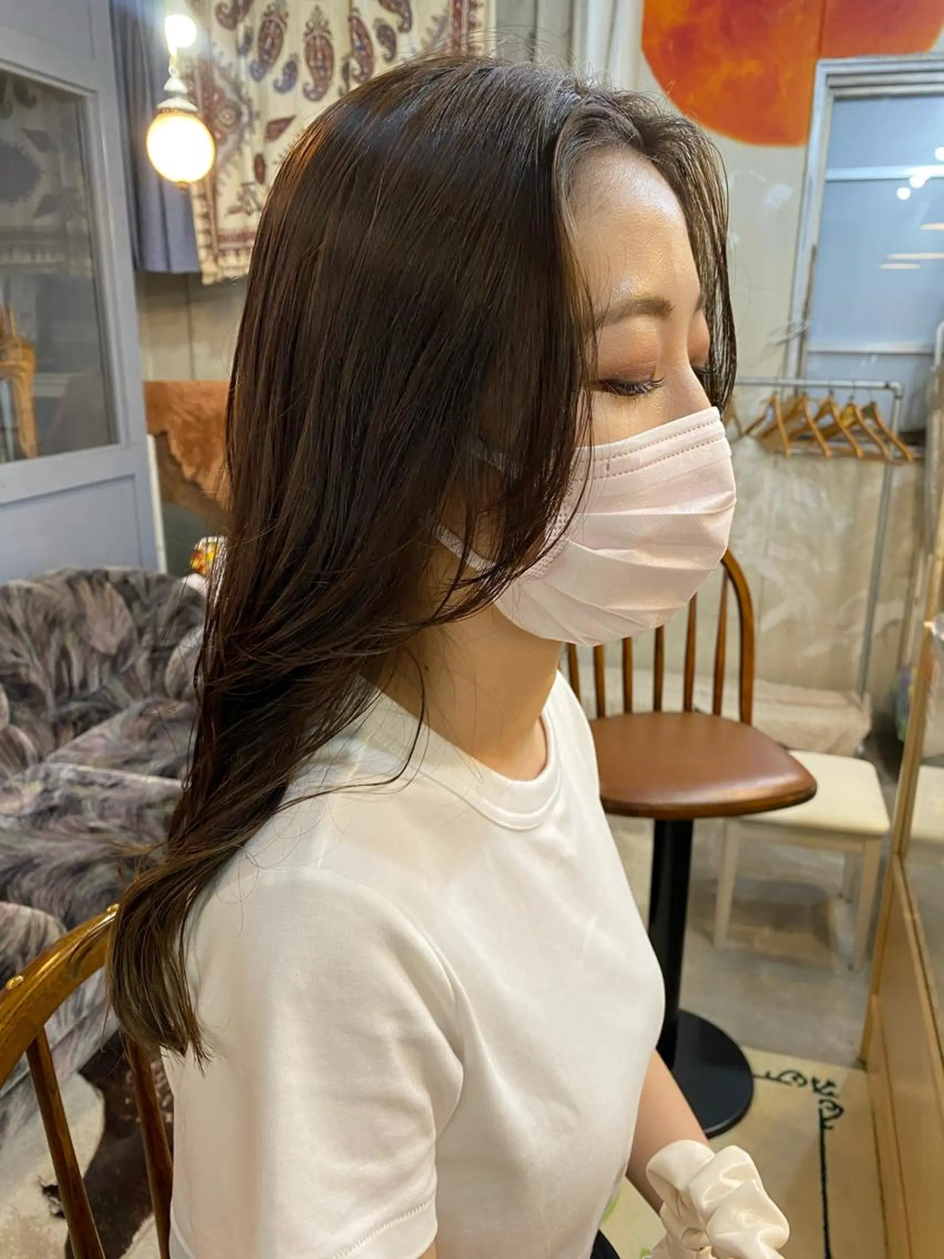 ロング ヘアカラー パーマ YUIMARL岡山店 MIRAIのヘアスタイル