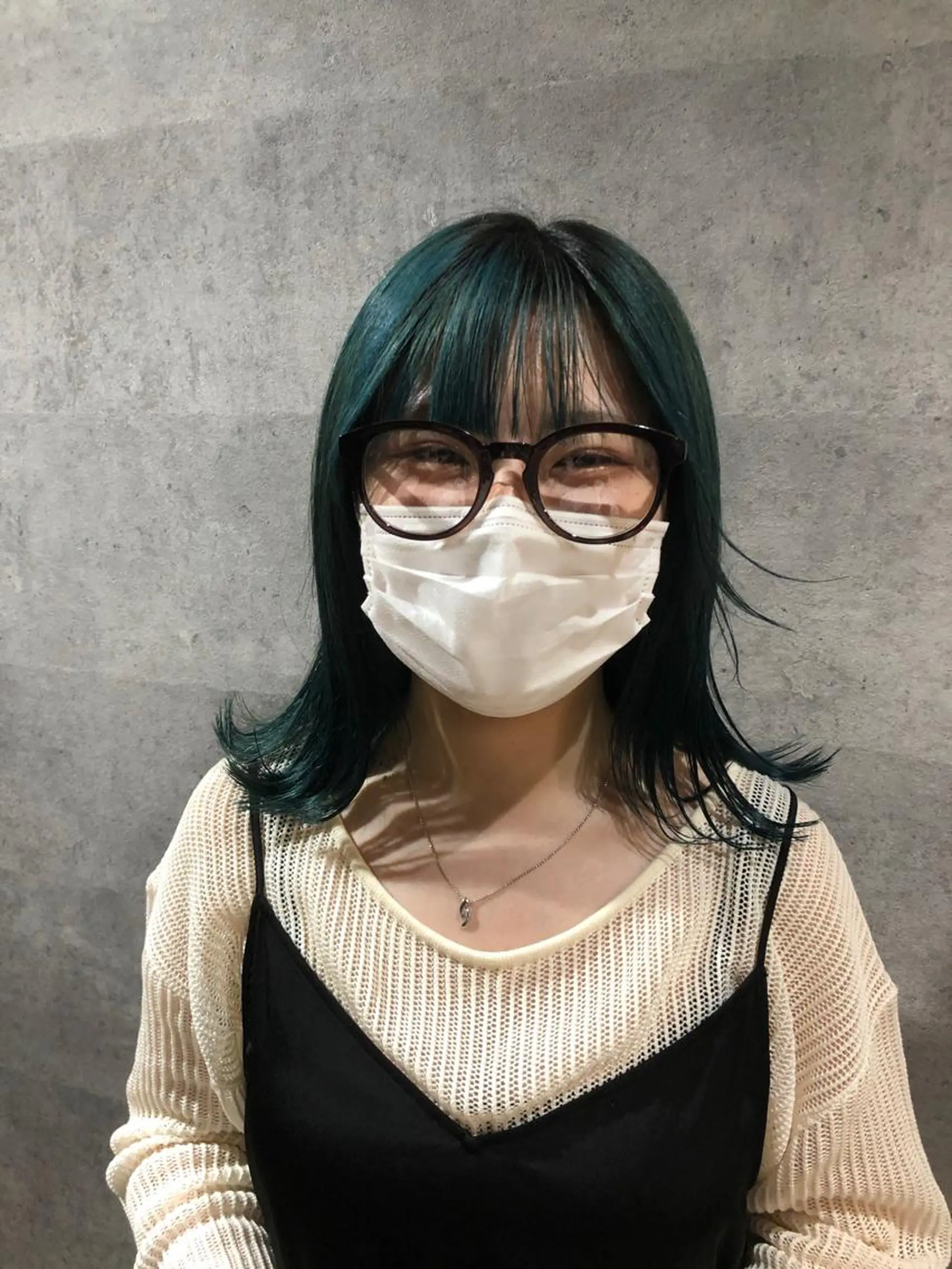 カラー the OSCAR所属・韓国ヘアスタイリスト Harukaのヘアスタイル