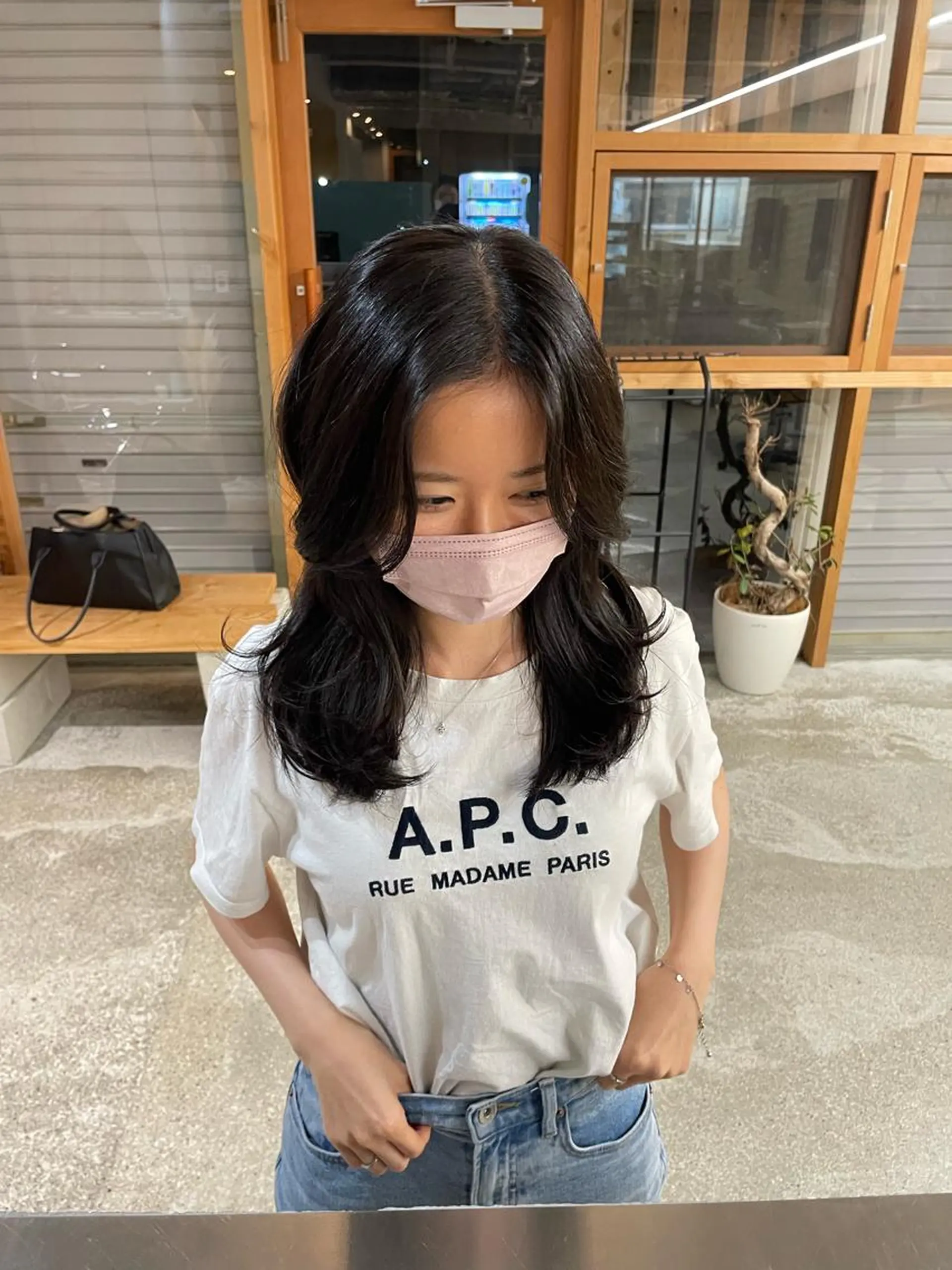 カラー cipre 仁美 🧚‍♀️のヘアスタイル