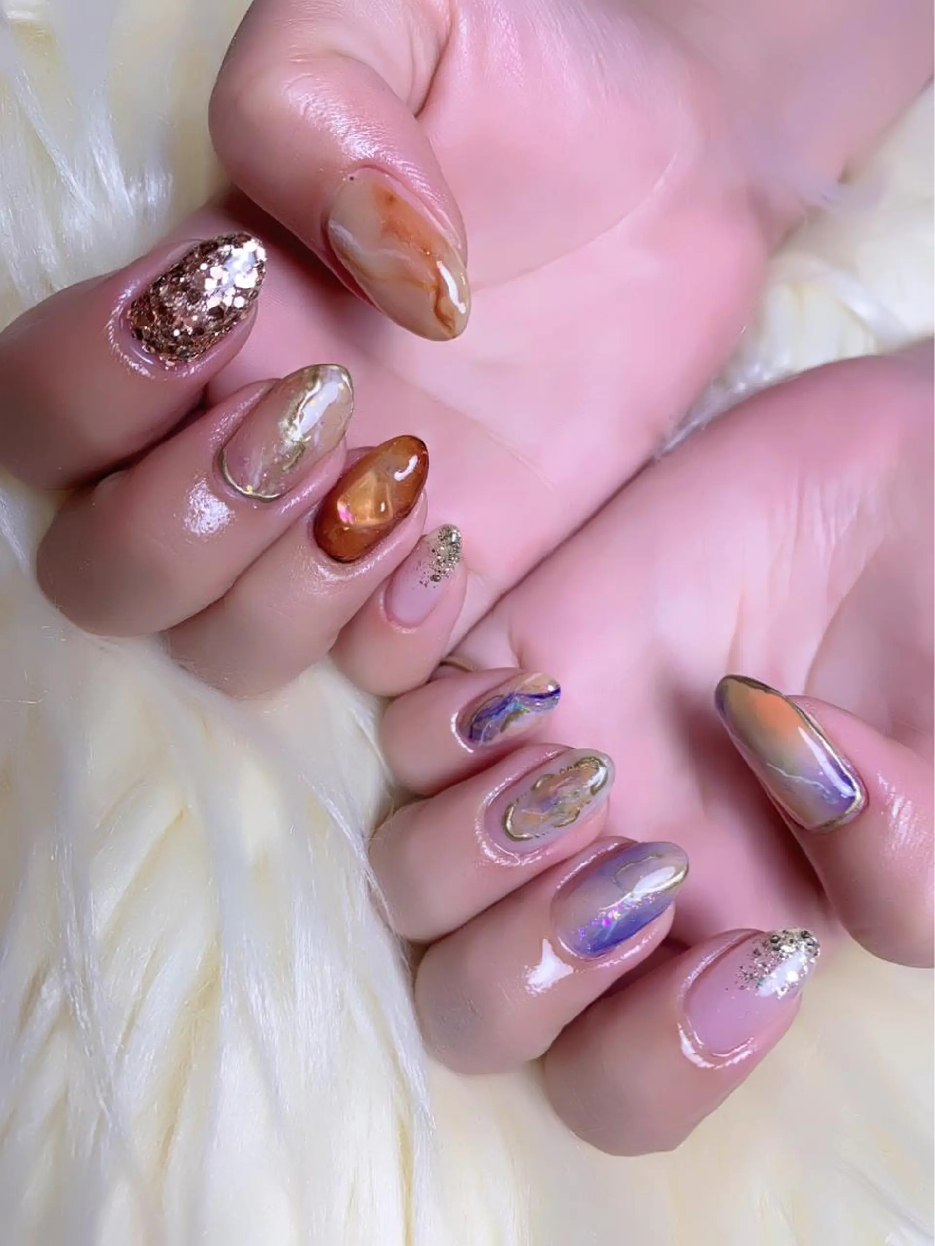 ネイル 菅野 愛花のネイルデザイン