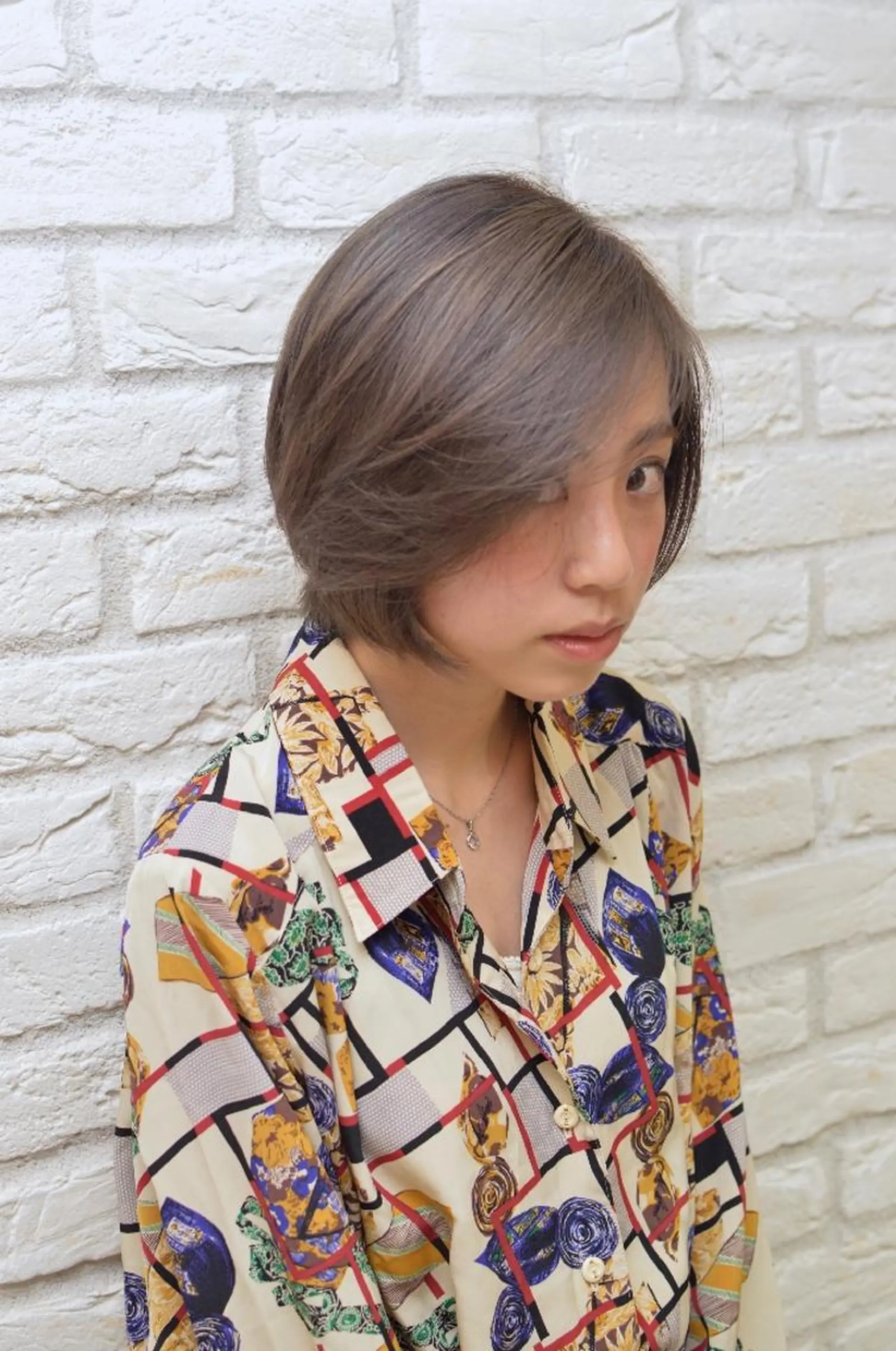 ショート カラー 川崎 敏智のヘアスタイル