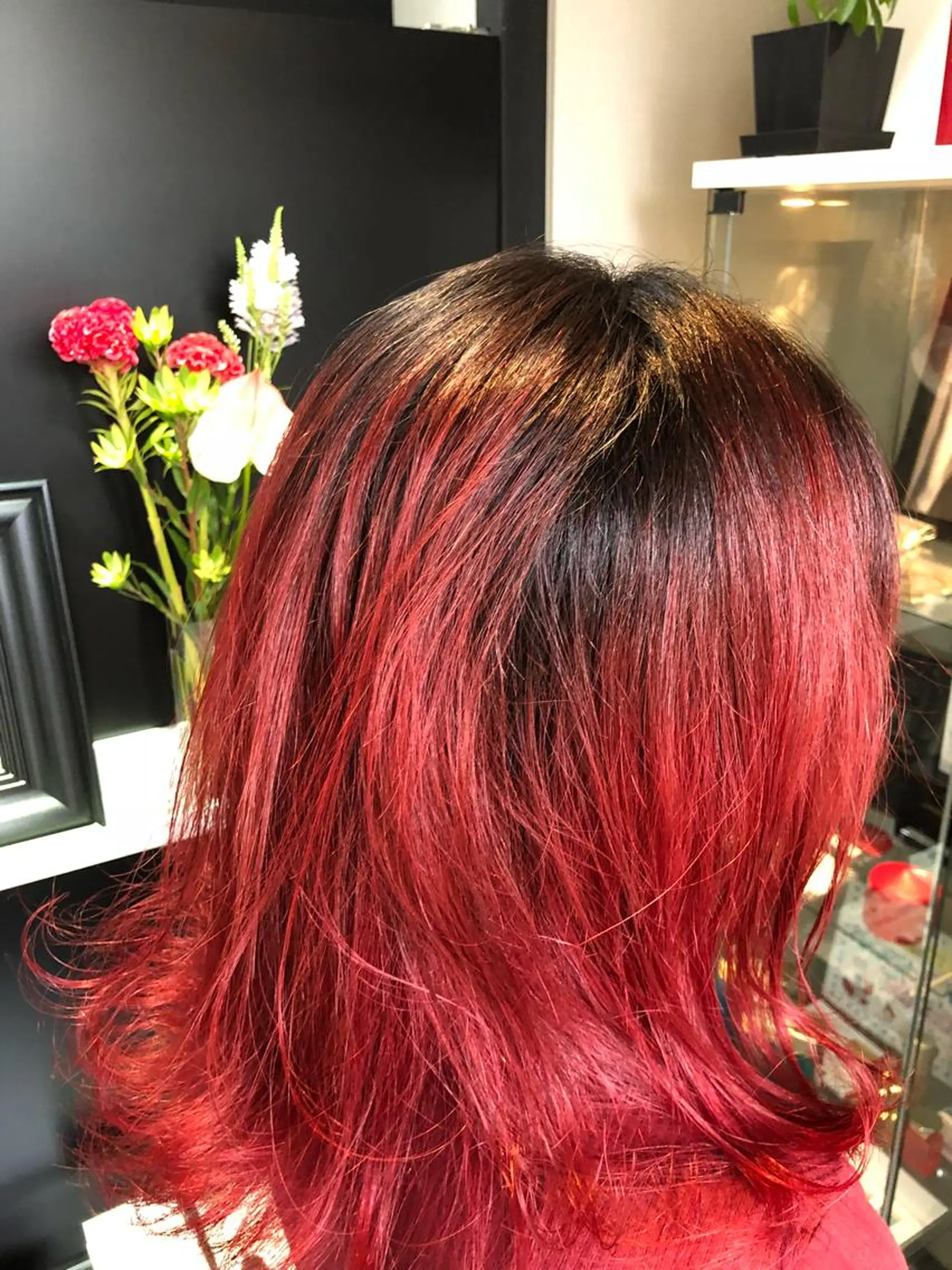 ミディアム カラー ハイライト/髪質改善 ans/黒木 和大のヘアスタイル