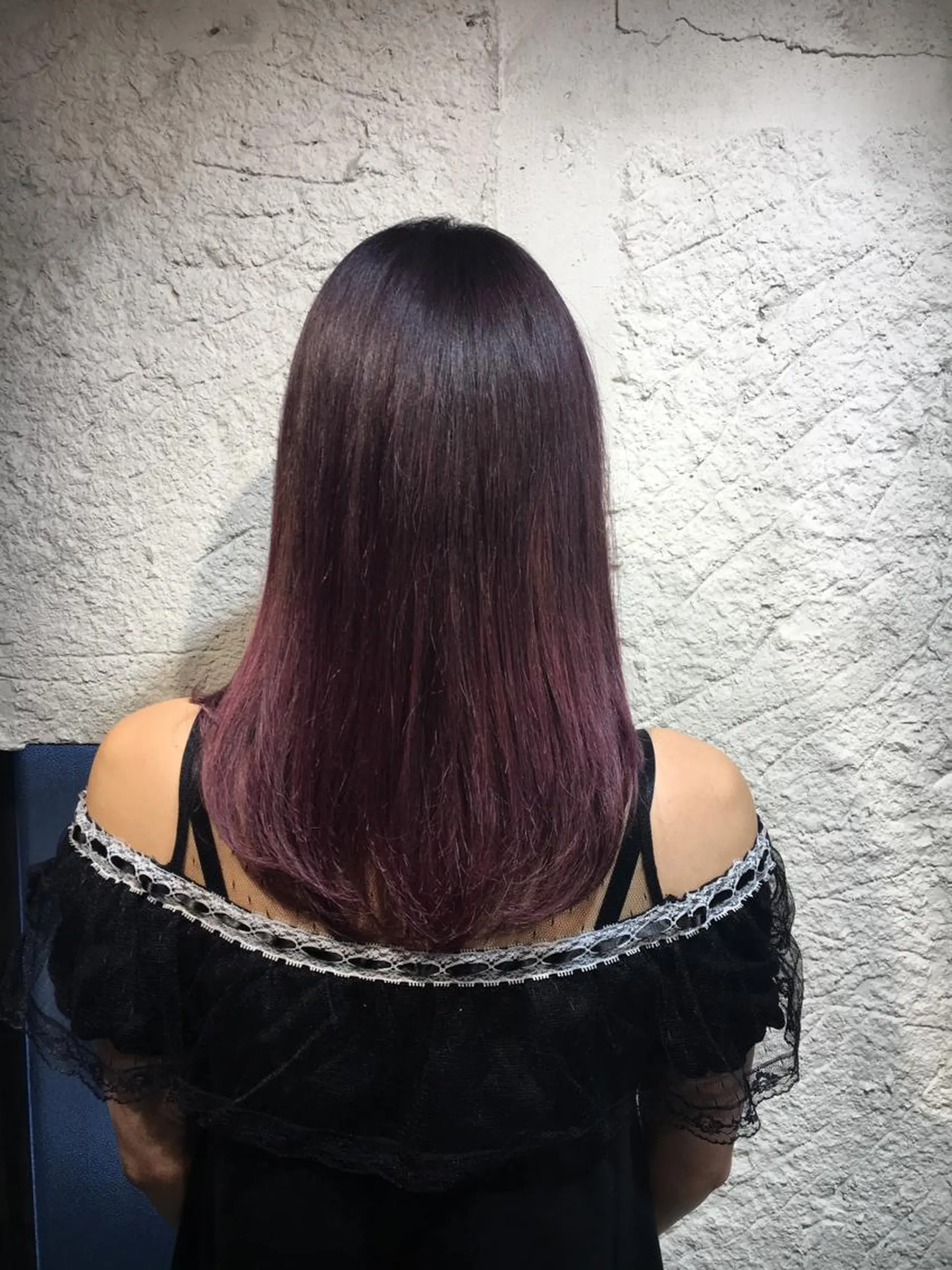 ミディアム パーマ ピンクラベンダー ✨艶髪✨透明感✨ 山内大樹のヘアスタイル