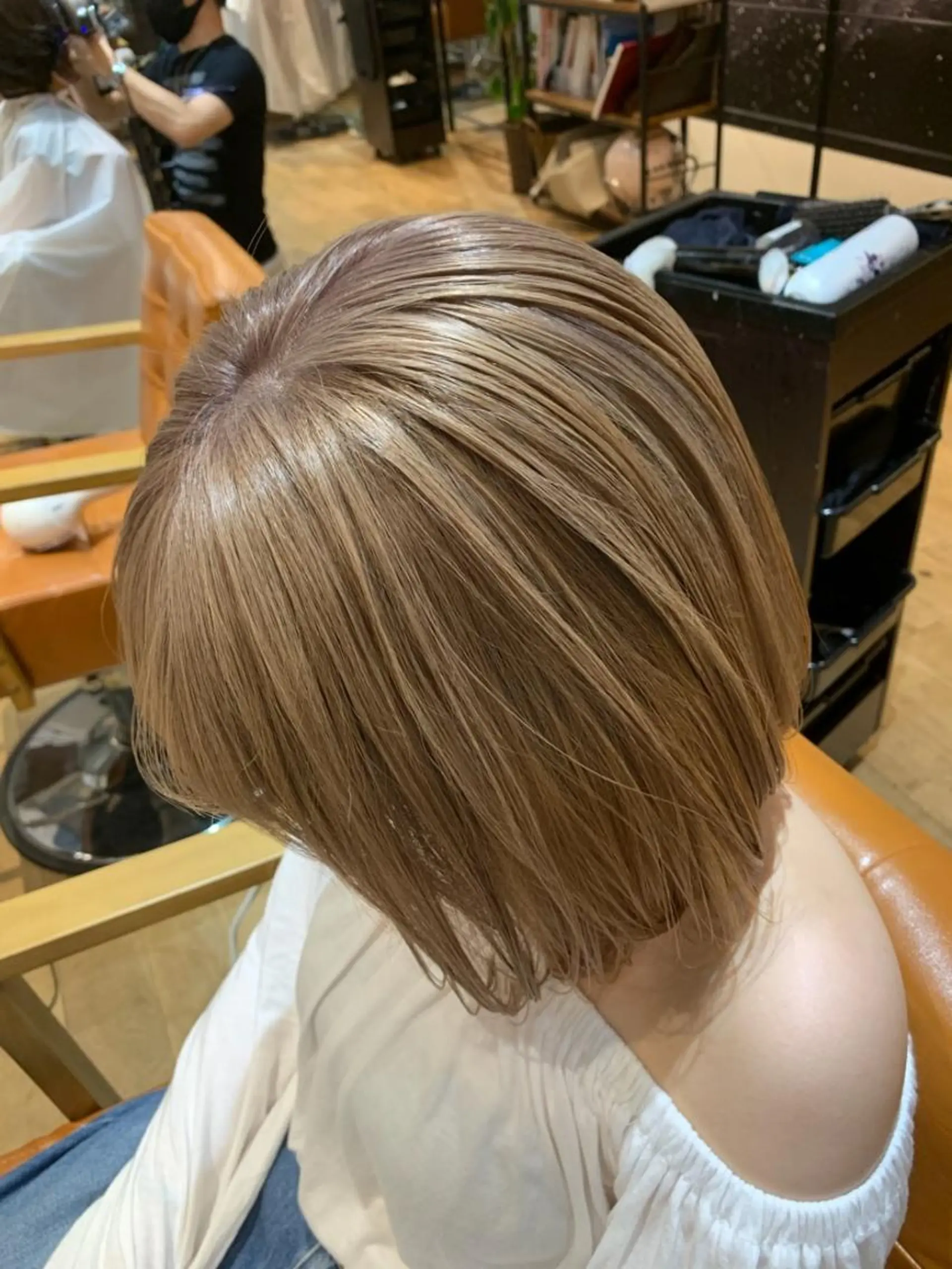 ショート カット ヘアカラー トリートメント ✨髪質改善✖︎韓国 レイヤー✨ナカムラのヘアスタイル