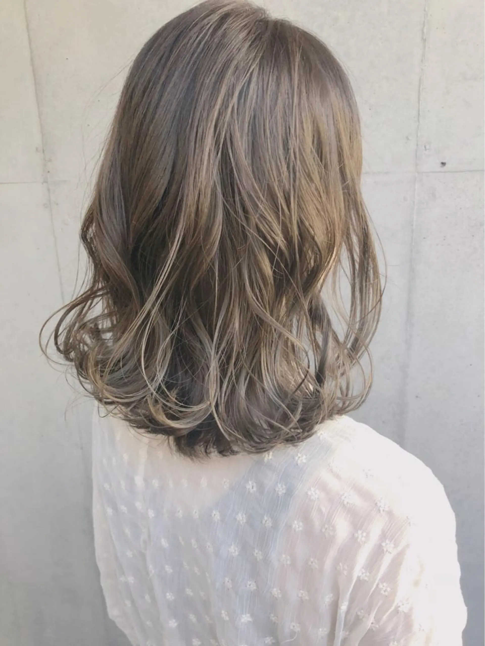 ミディアム カラー ヘアアレンジ SALOWIN 二子玉川店所属・kei_____ SALOWINのヘアスタイル