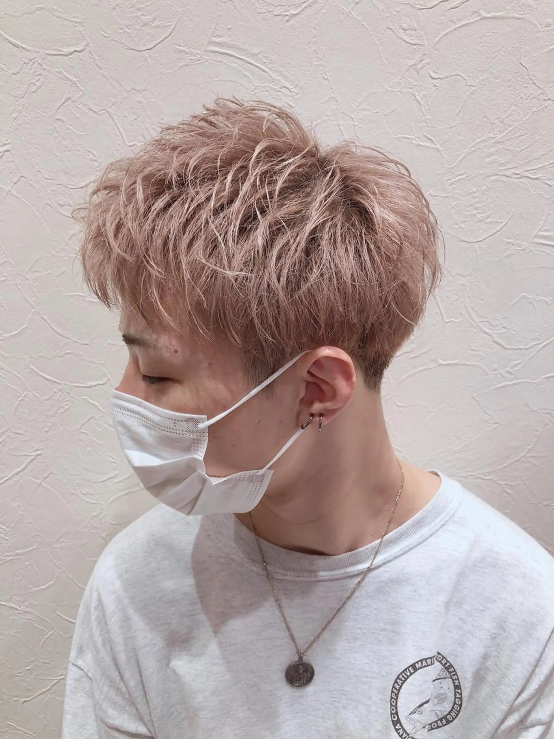 ショート ヘアアレンジ メンズ メンズZina代表 田端 麗治のヘアスタイル