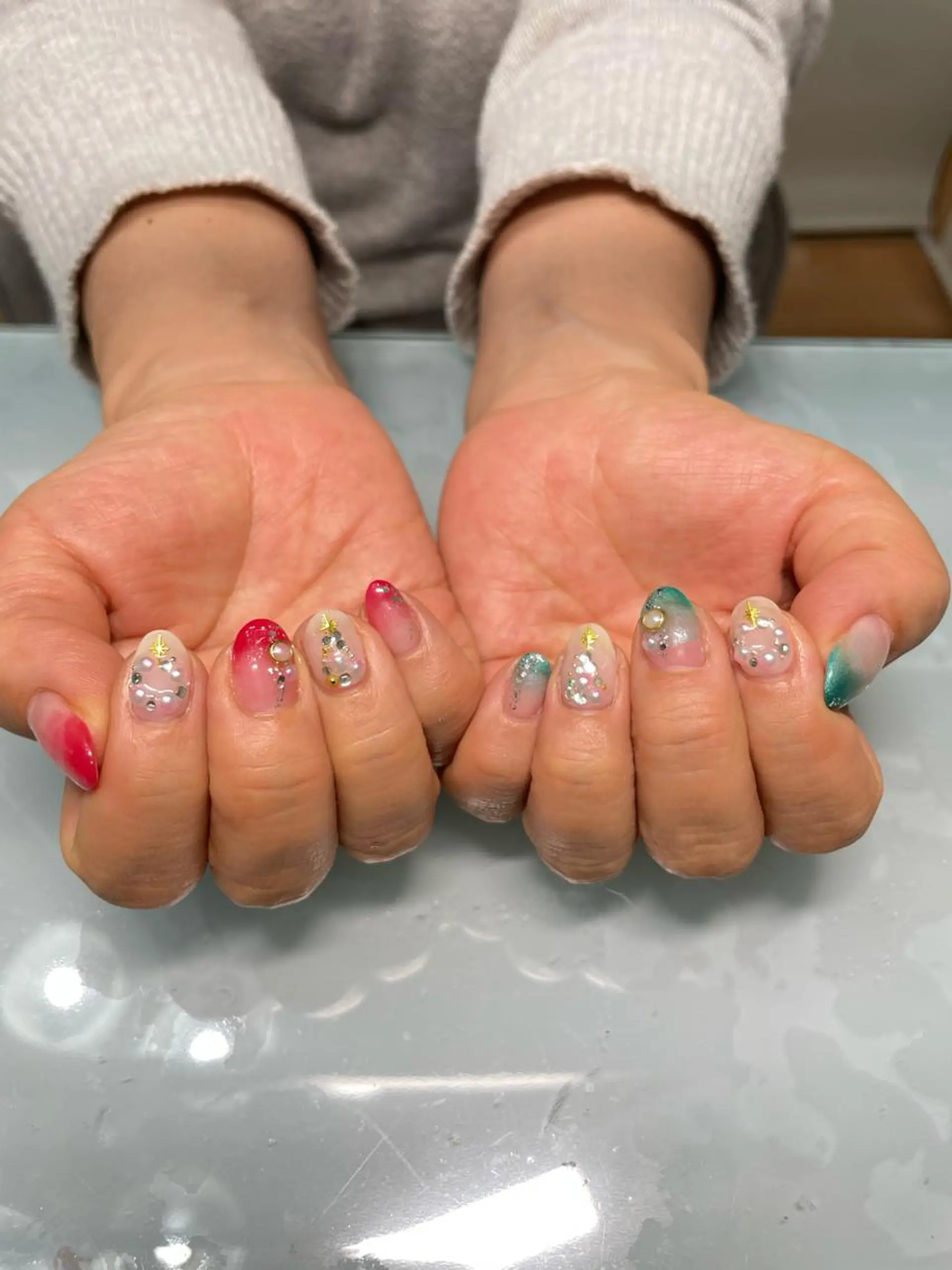 ネイル アートネイル ハンドネイル oki nailのネイルデザイン