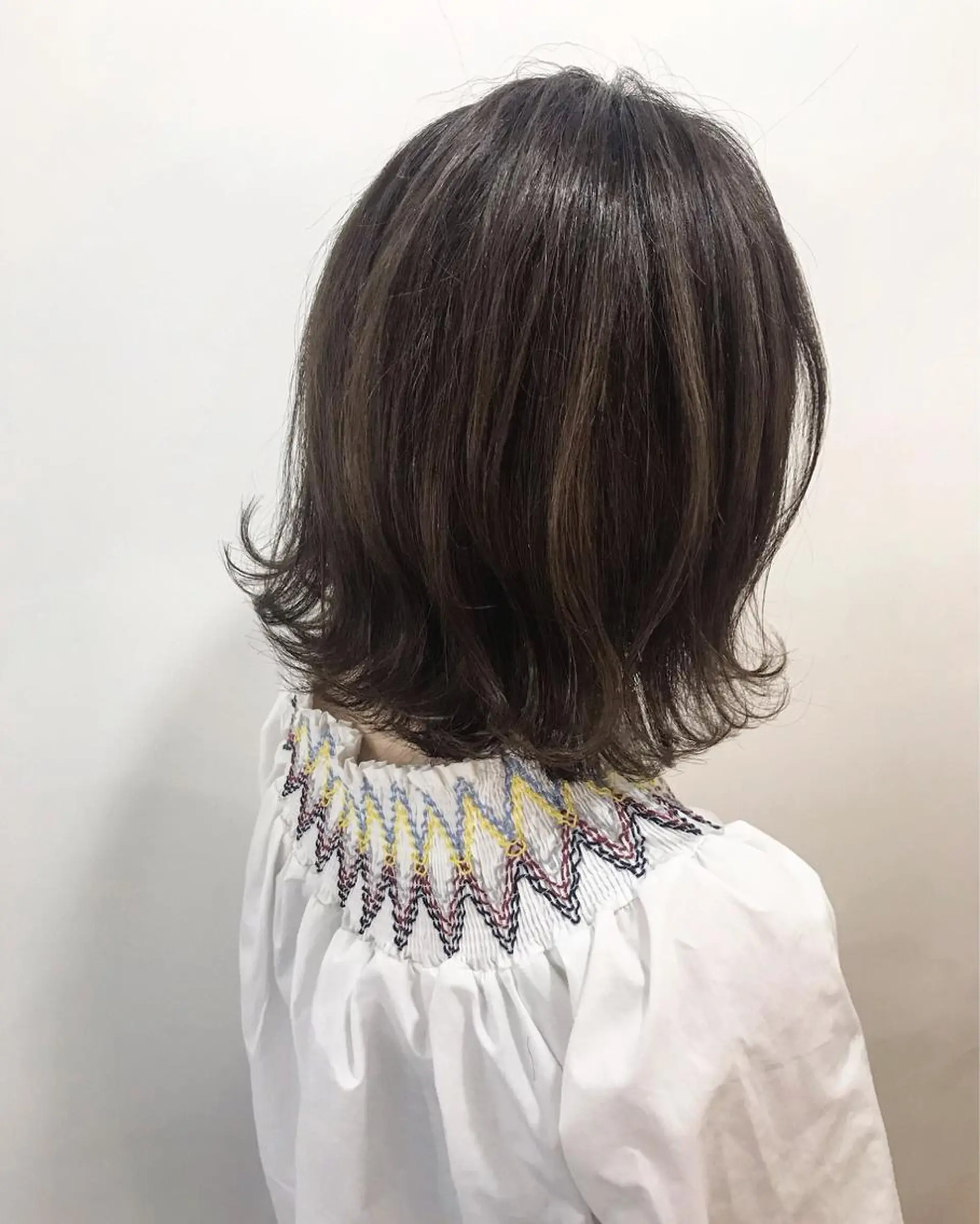 カラー ハイライトカラー フラム所属・WATANABE MISAKIのヘアスタイル