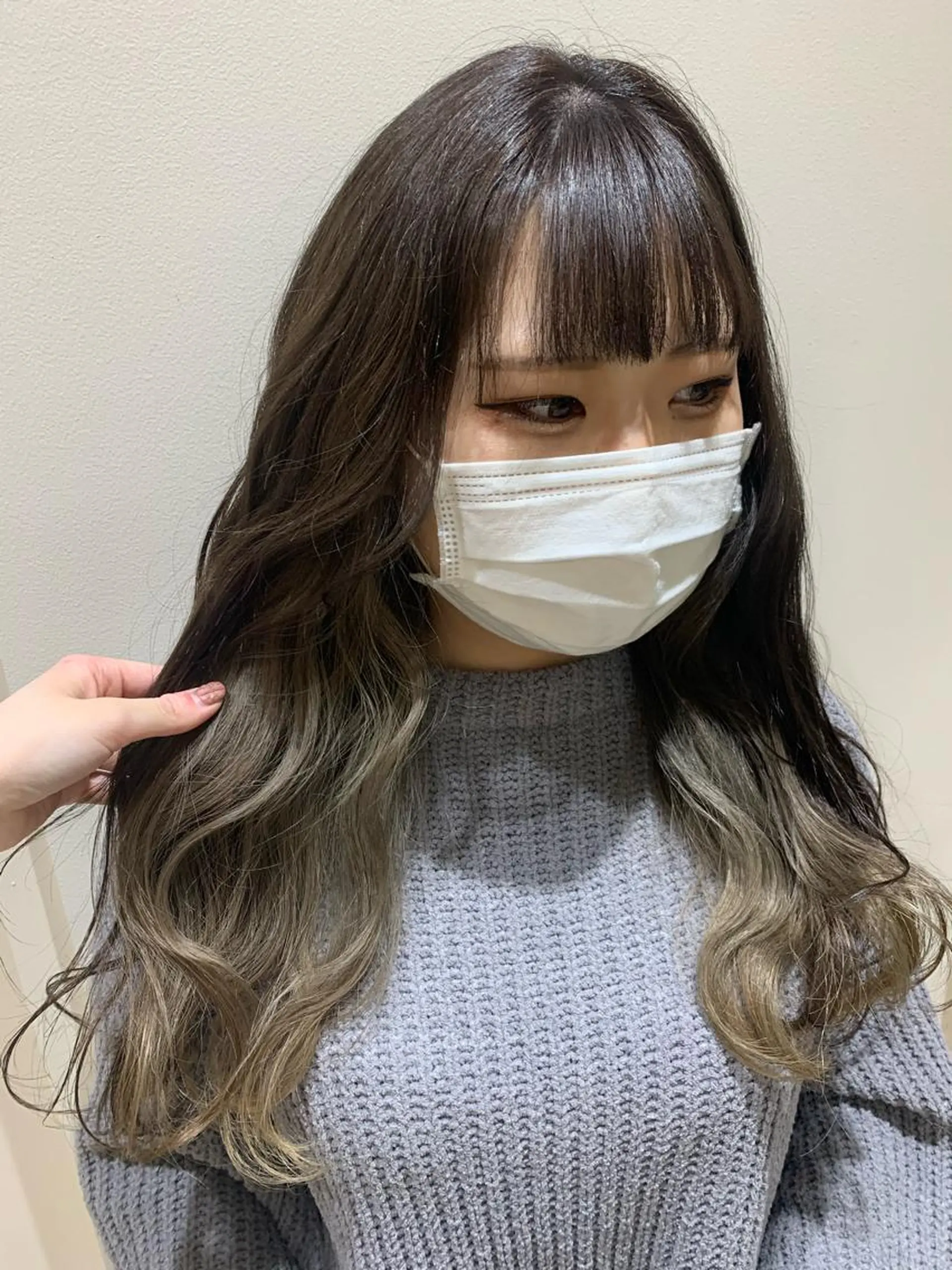 セミロング カラー ヘアカラー トリートメント 暖色専門美容師🎀 お客様満足度◎のヘアスタイル