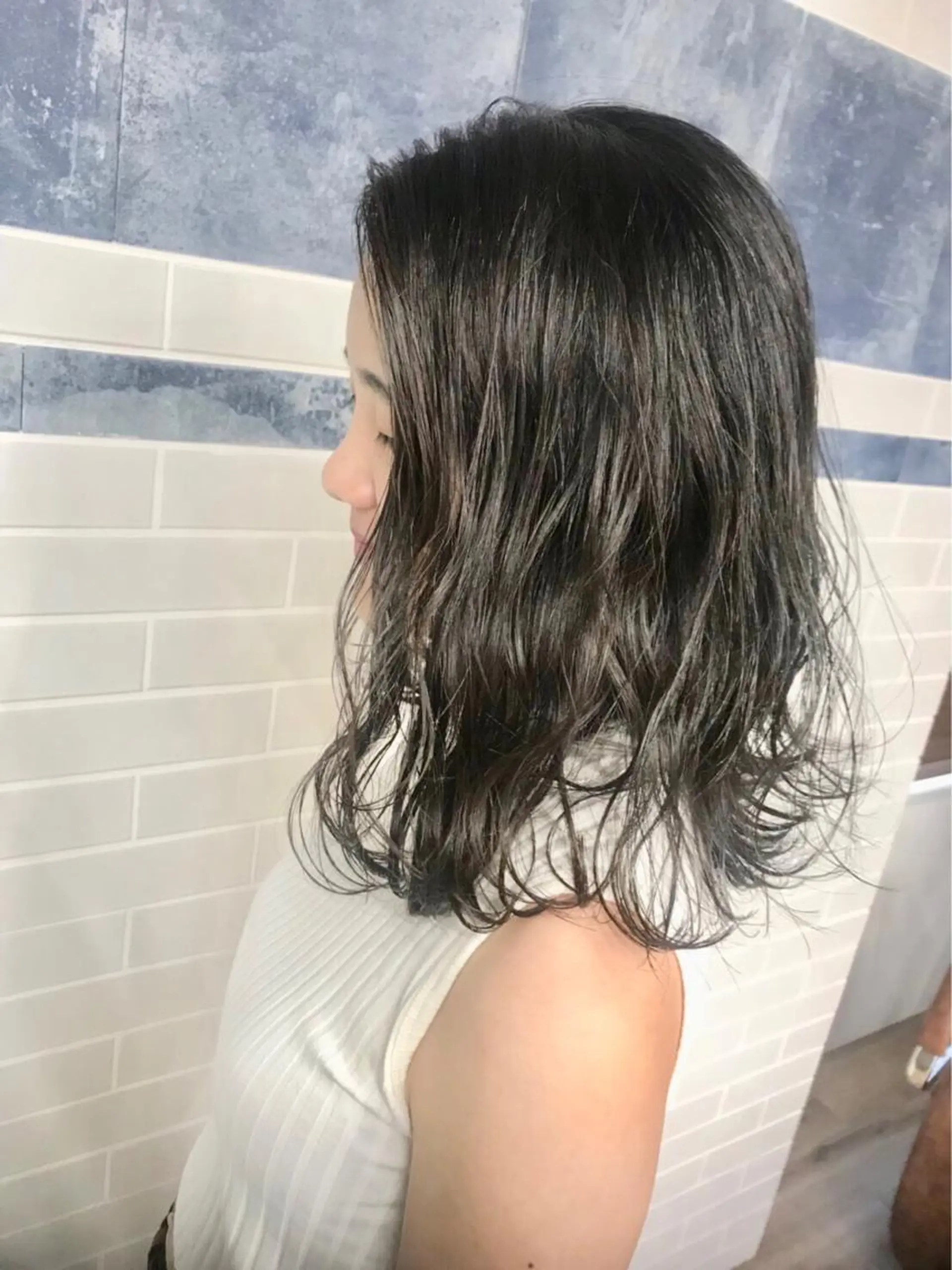 セミロング パーマ ❤️Ruminate 日暮里店❤️のヘアスタイル