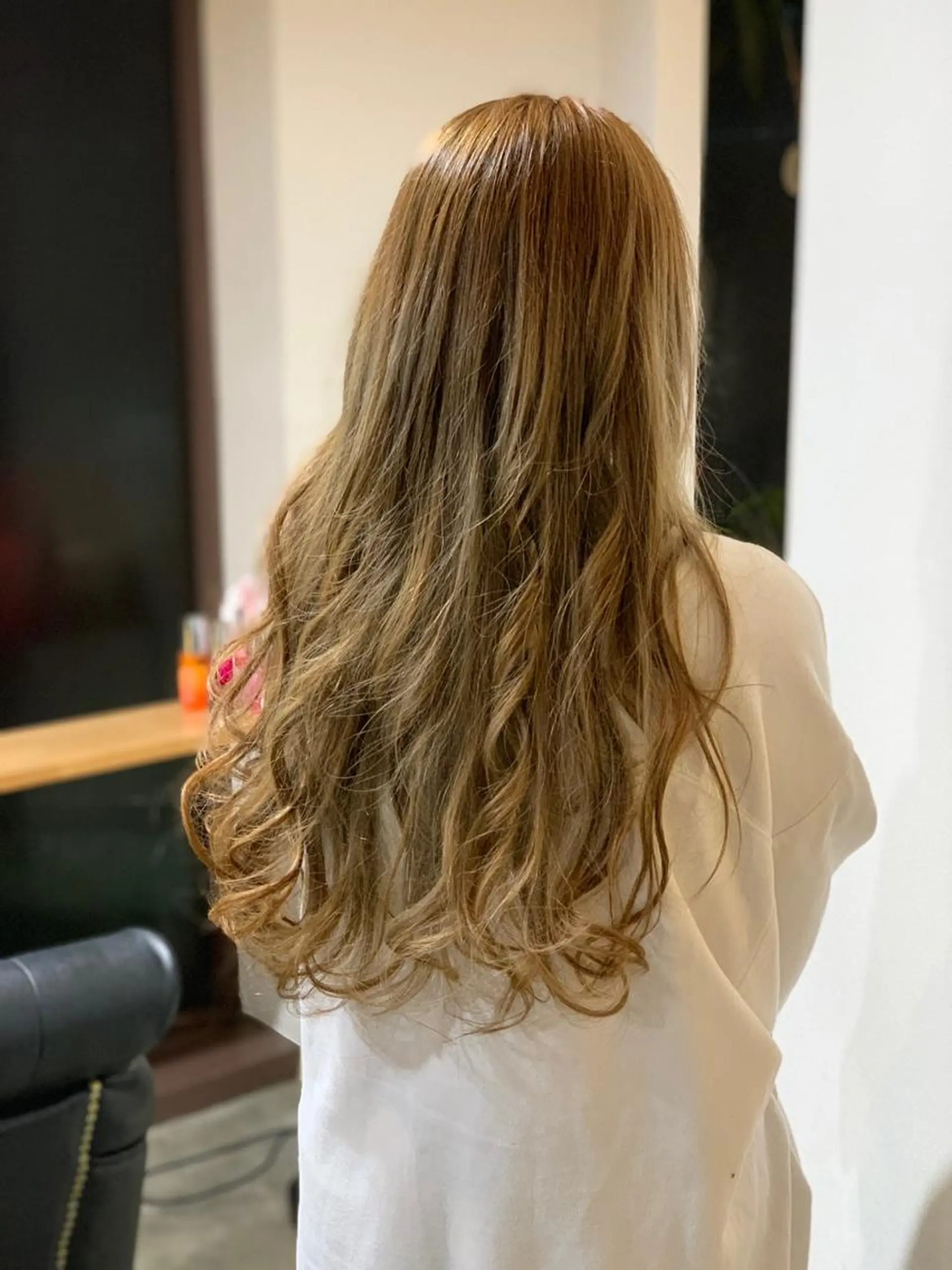 ロング カラー hair salonyuri所属・ヘアサロンユリ もりたきょうこのヘアスタイル