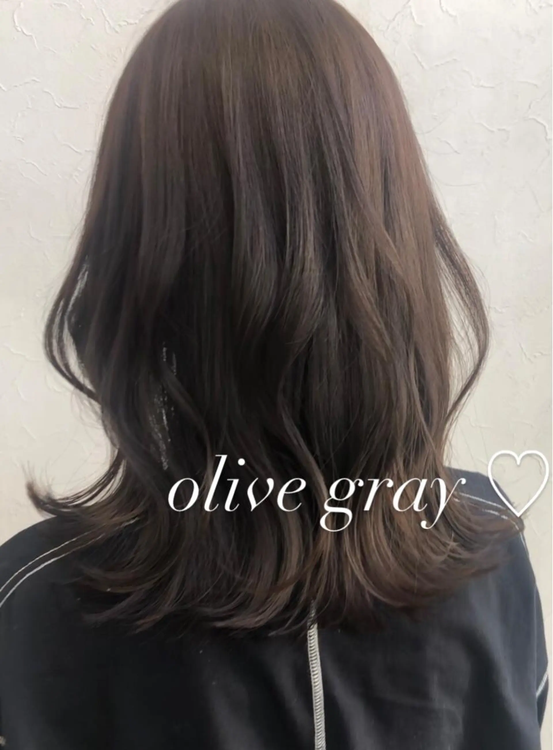 ミディアム カラー nakahara madokaのヘアスタイル