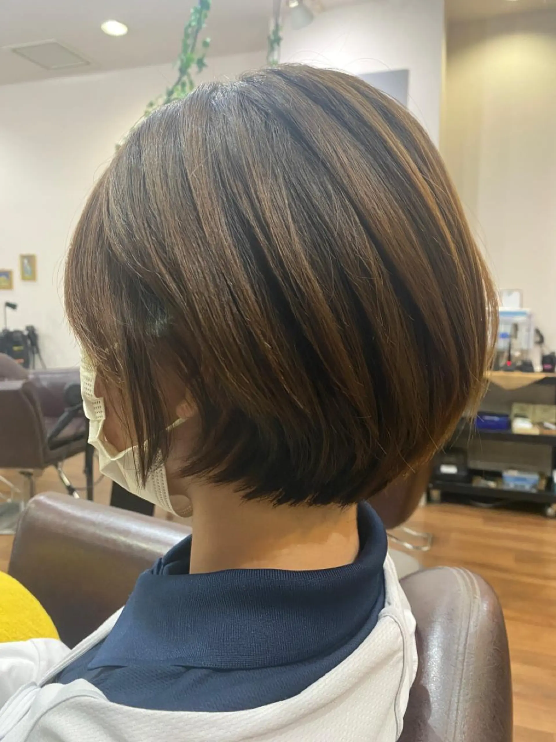ショート ボブ カット トリートメント 松村 崇弘のヘアスタイル