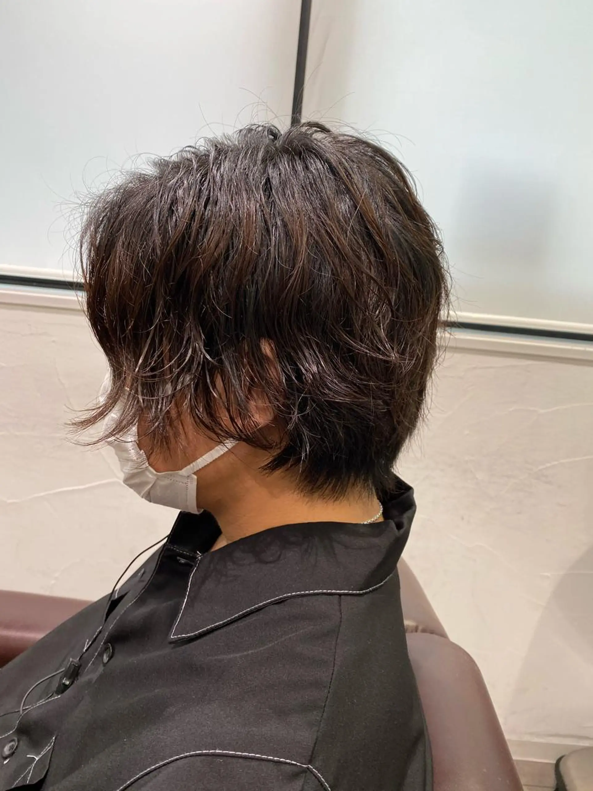 ミディアム パーマ メンズ メンズ特化型美容師 栗山勇人のヘアスタイル